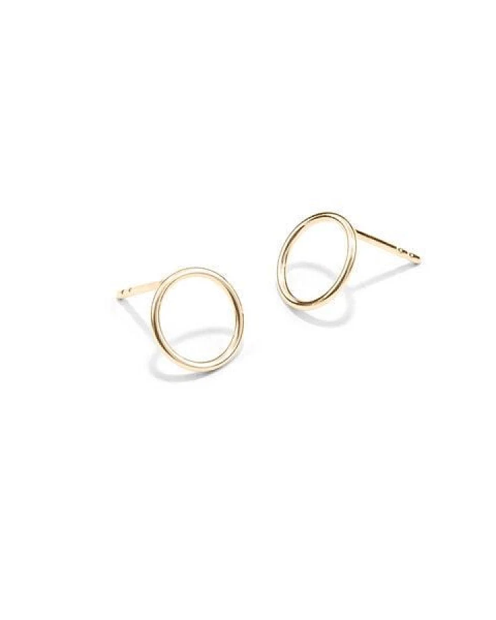 Jonathan Radetz Jewellery Stecker SPIRAL, Gold 585, 14 Karat, Durchmesser 10 - 30 mm, Handmade in Germany