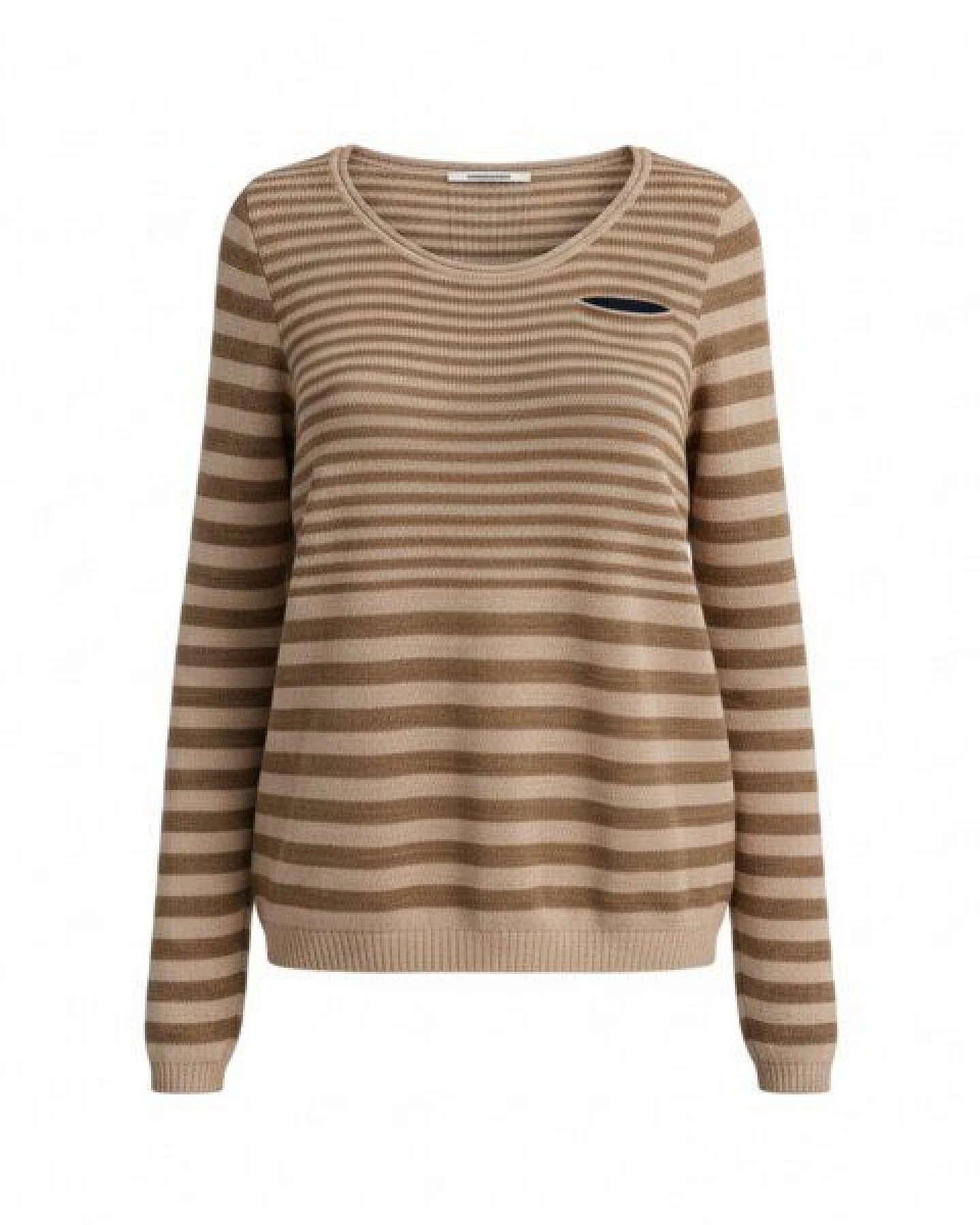 KARINFRAIDENRAIJ PULLOVER ISAURA VICUNIA/PALE ROSA – Ansicht 2