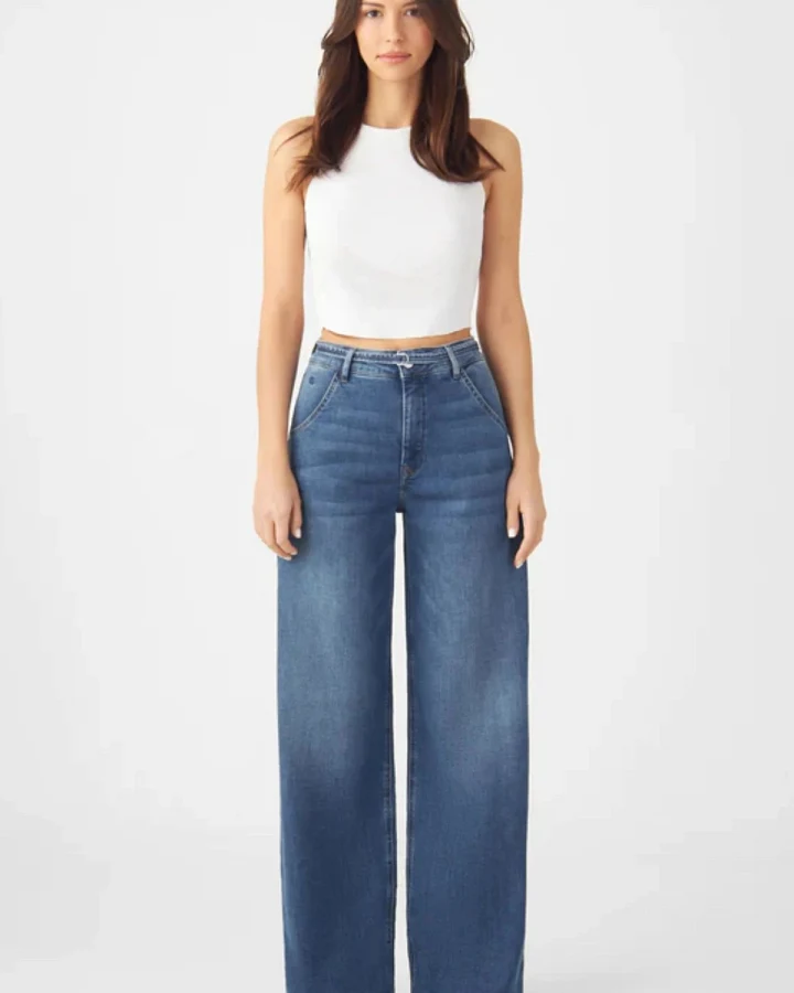 Jeans Blink Wide Barrel Vintage Blue