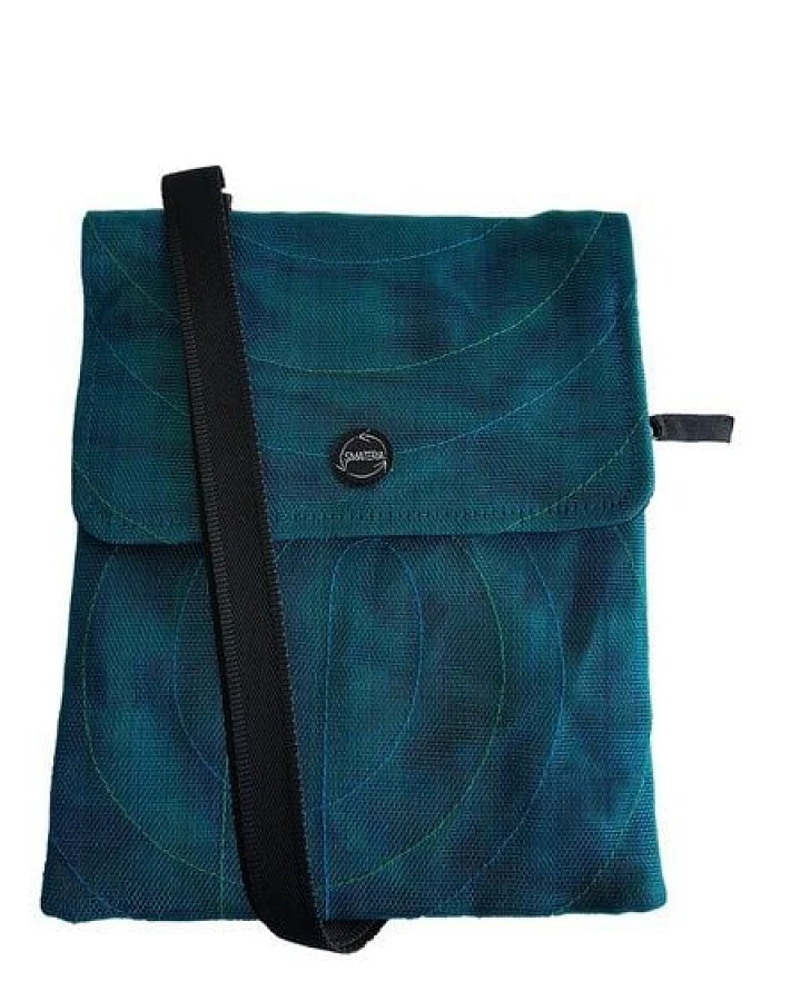 Smateria Flache Umhängetasche ESC-Kombi / Hüfttasche mit verstellbarem Schulterband