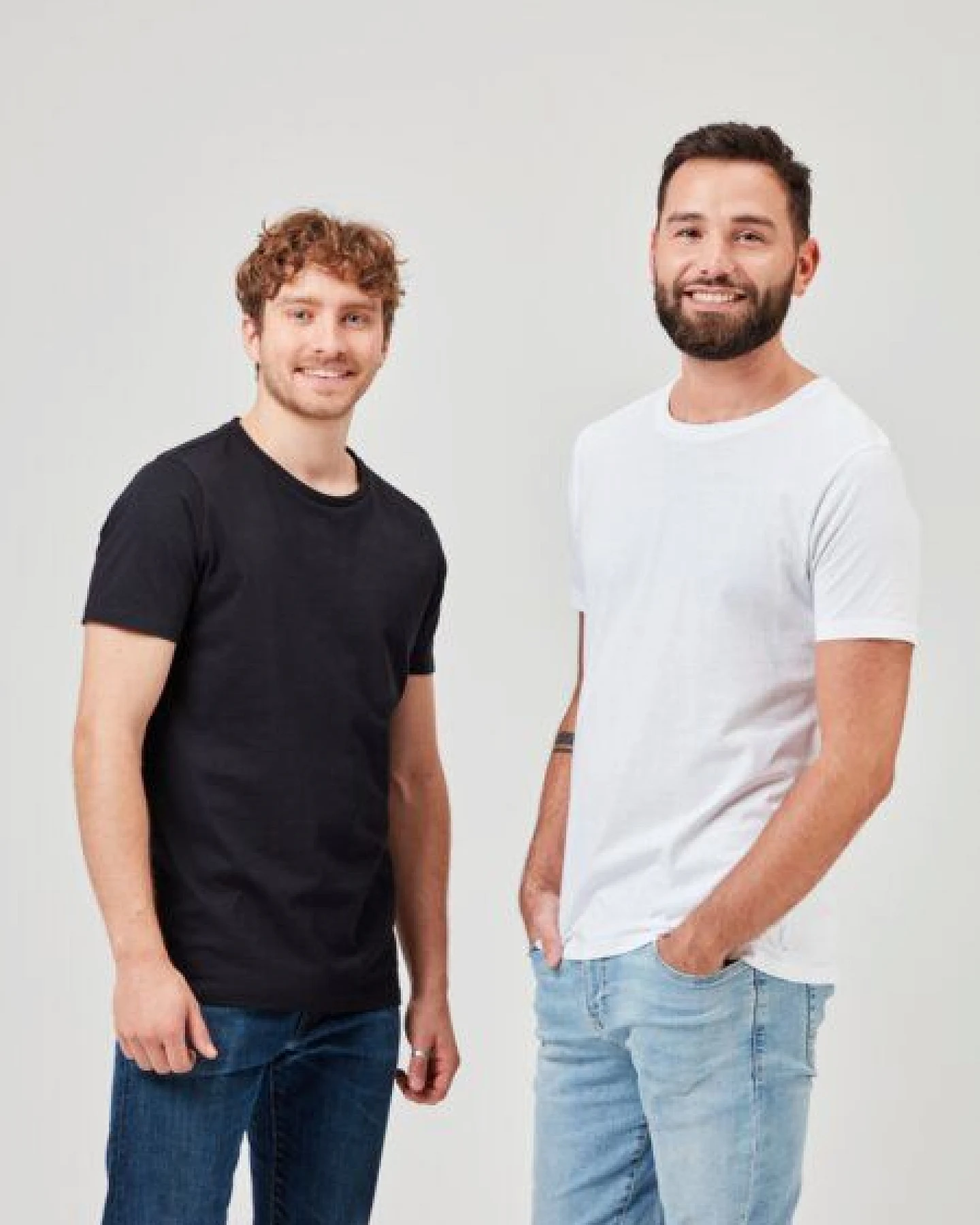 COREBASE TShirt Doppelpack, 100% Bio-Baumwolle, 200 g/m² – Ansicht 2