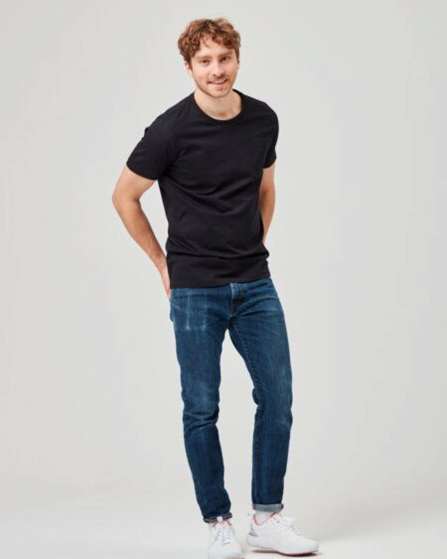 COREBASE TShirt Doppelpack, 100% Bio-Baumwolle, 200 g/m² – Ansicht 4