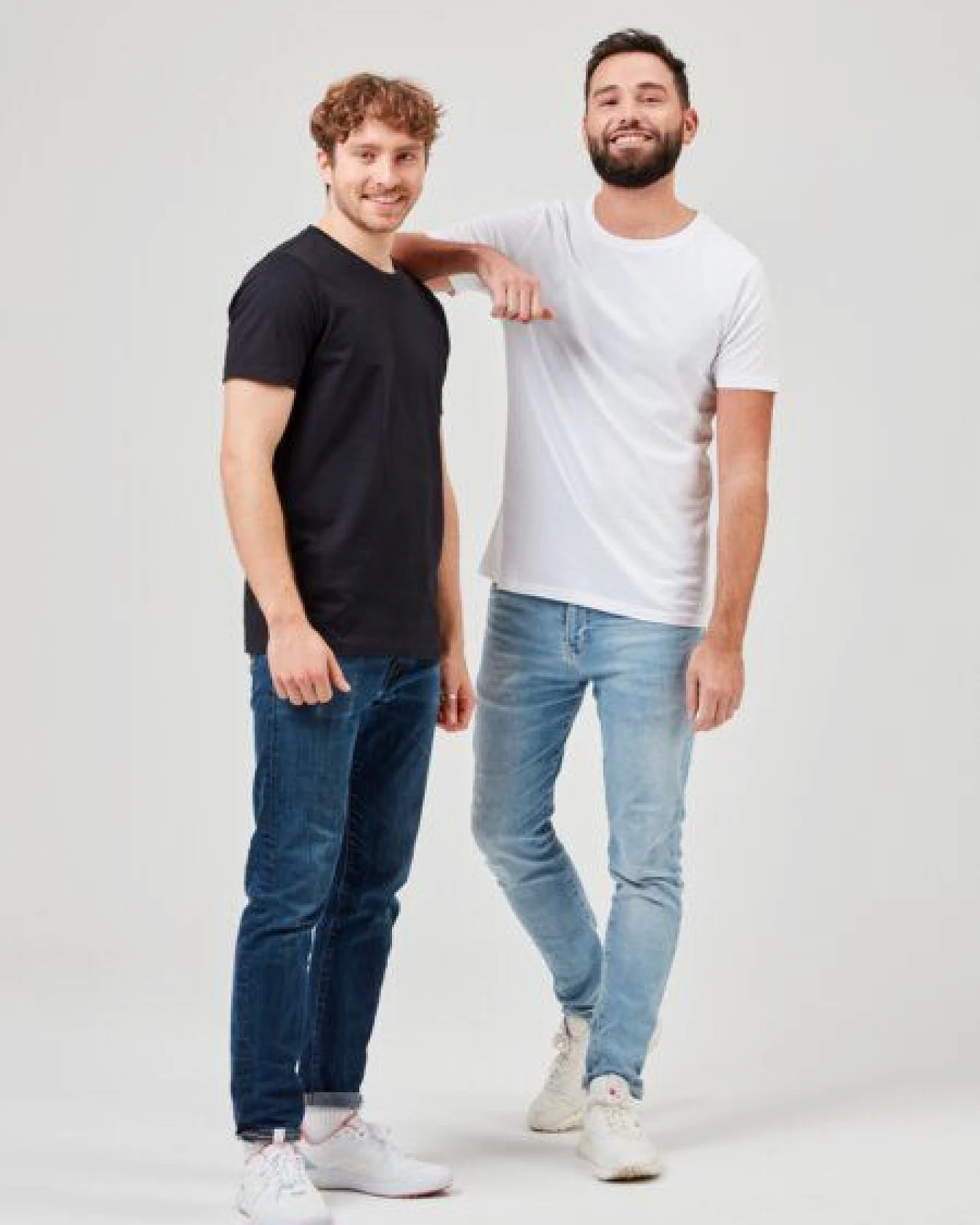 COREBASE TShirt Doppelpack, 100% Bio-Baumwolle, 200 g/m² – Ansicht 3