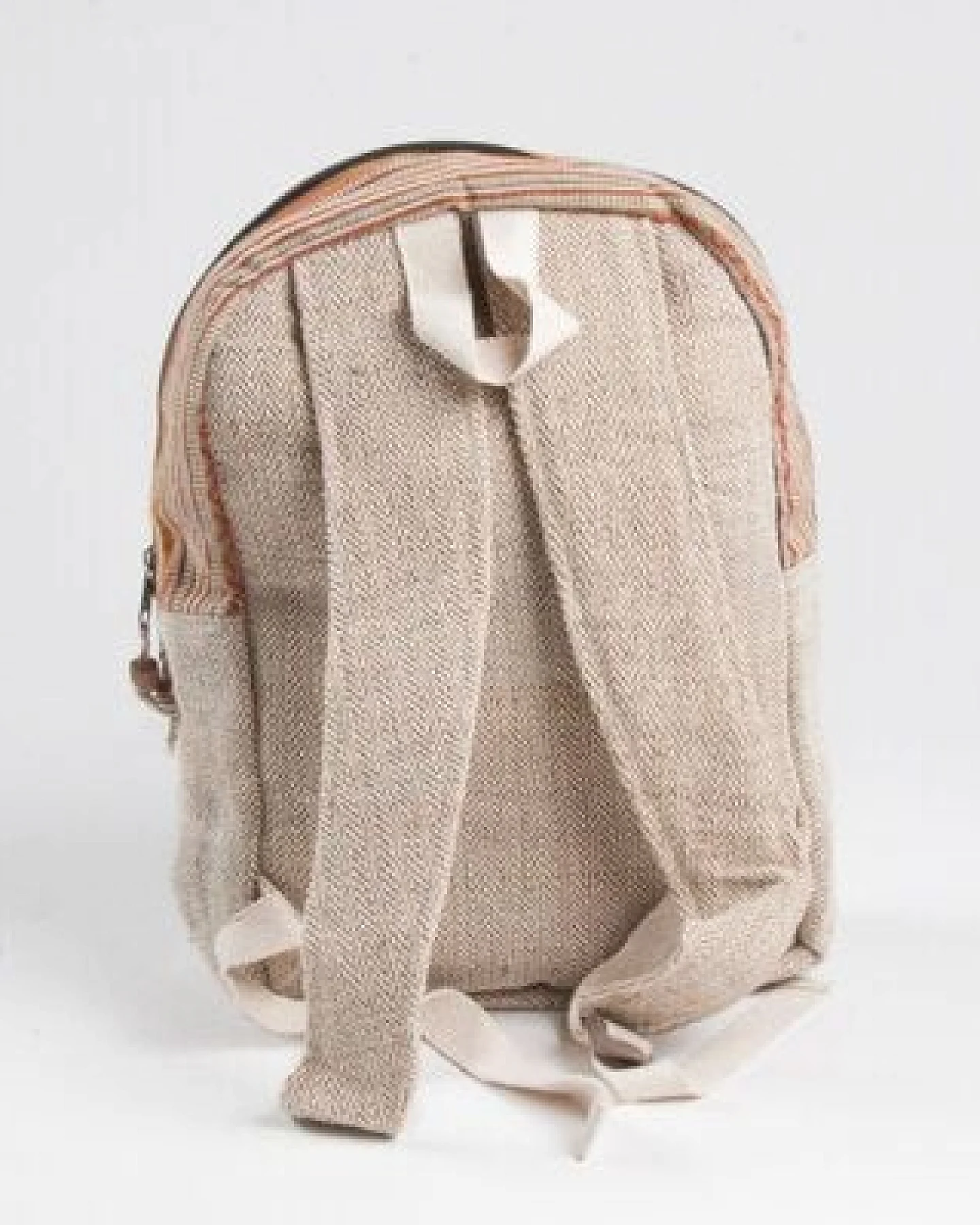 Nepal-Rucksack aus Hanf und Baumwolle von Himal Hemp (Backpack Big) – Ansicht 3
