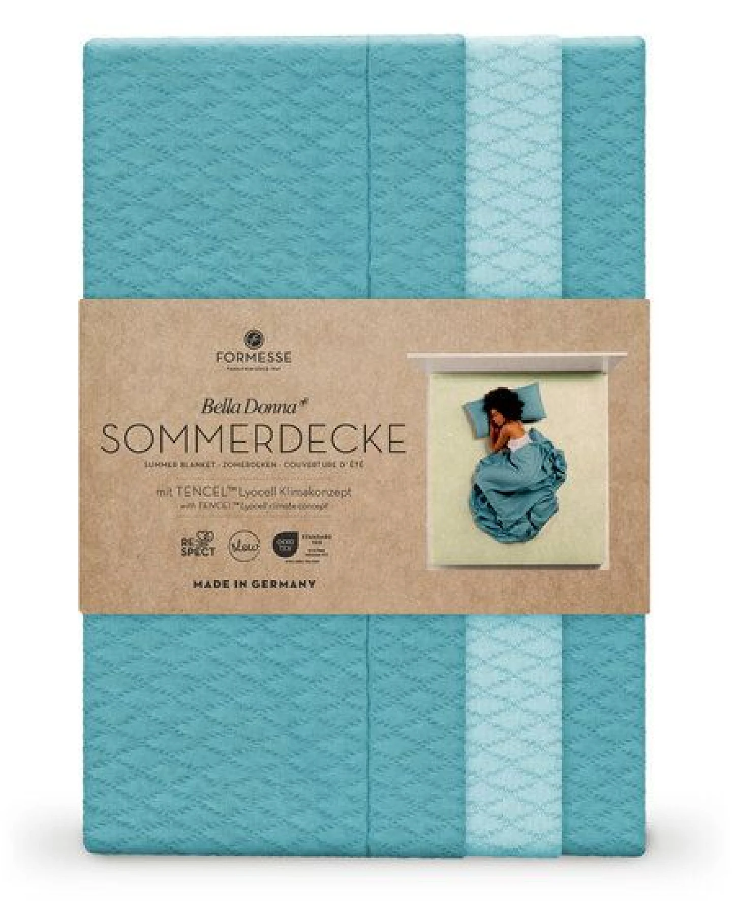 formesse Bella Donna SET Sommerdecke + 1 x Kissenbezug kühlt in heißen Sommernächten – Ansicht 3