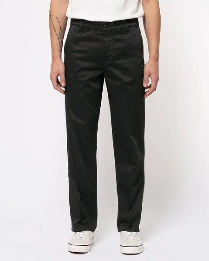 Nudie Jeans Bio-Cotton Lazy Leo Black