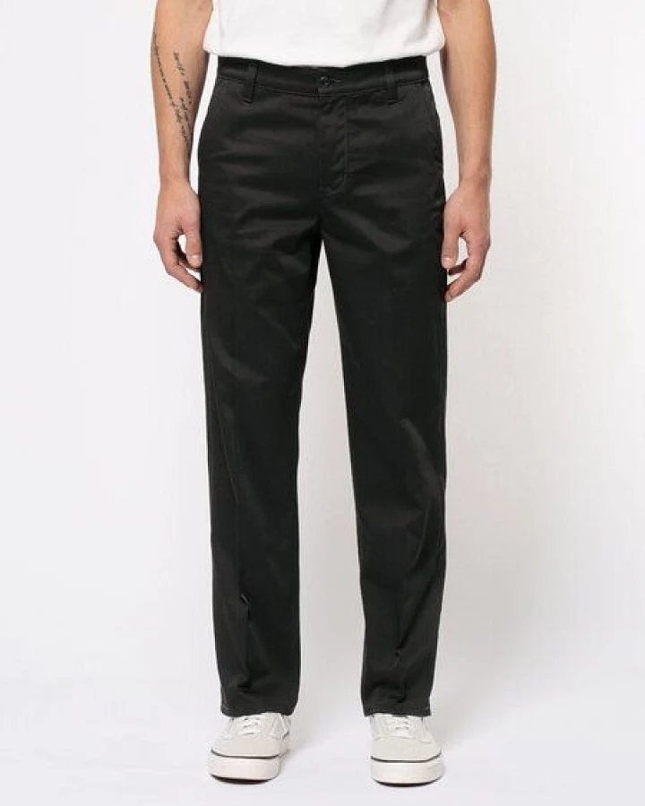 Nudie Jeans Bio-Cotton Lazy Leo Black