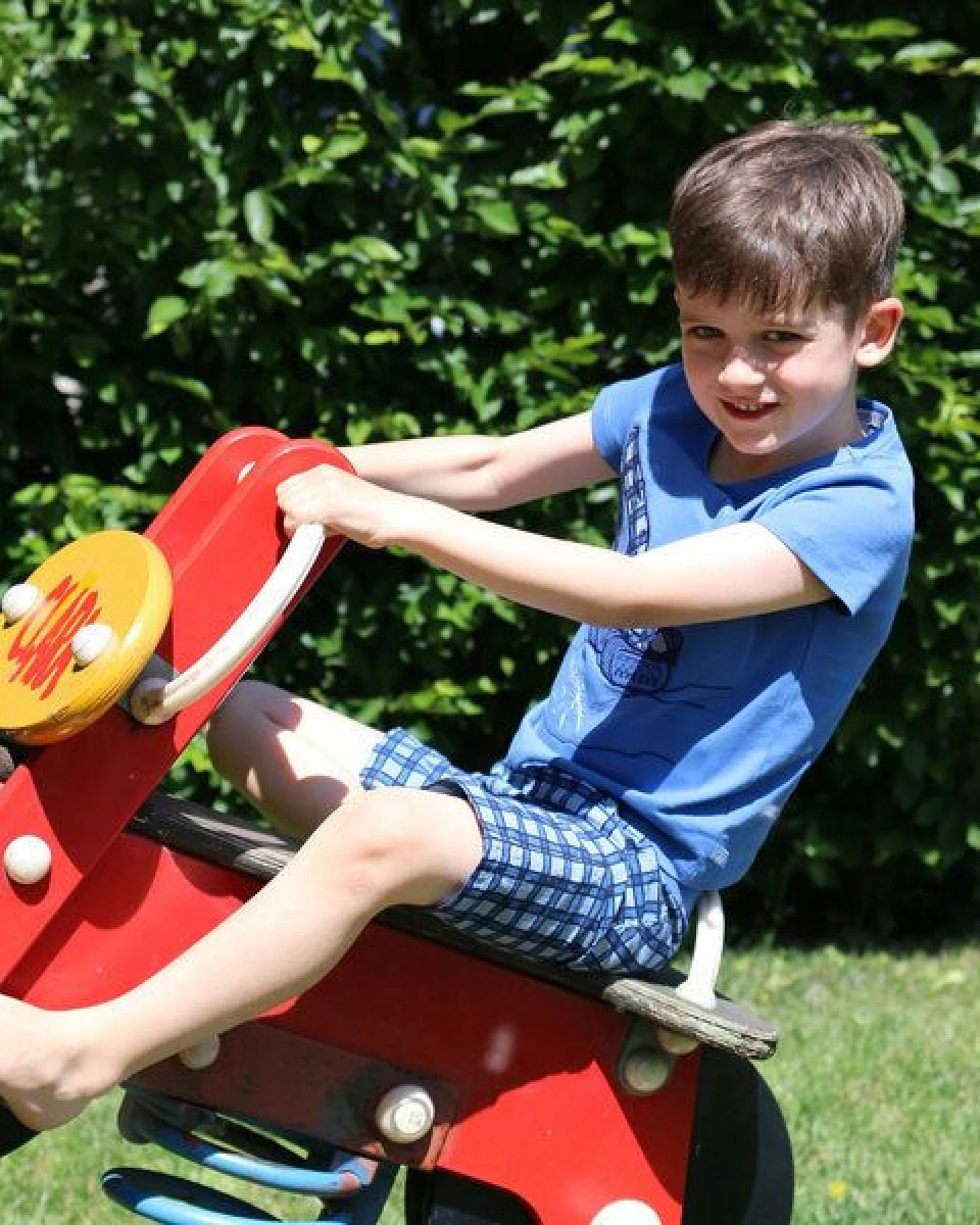 Enfant Terrible Kinder Shorts Karo – Ansicht 2
