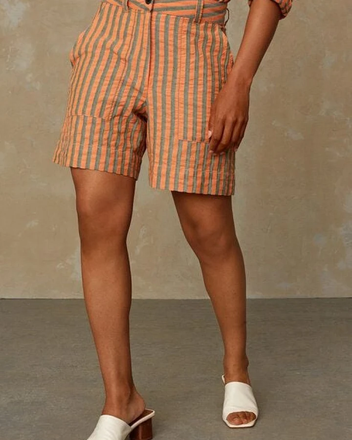 Kings of Indigo - K.O.I. Damen Shorts Bangja aus Bio-Baumwolle