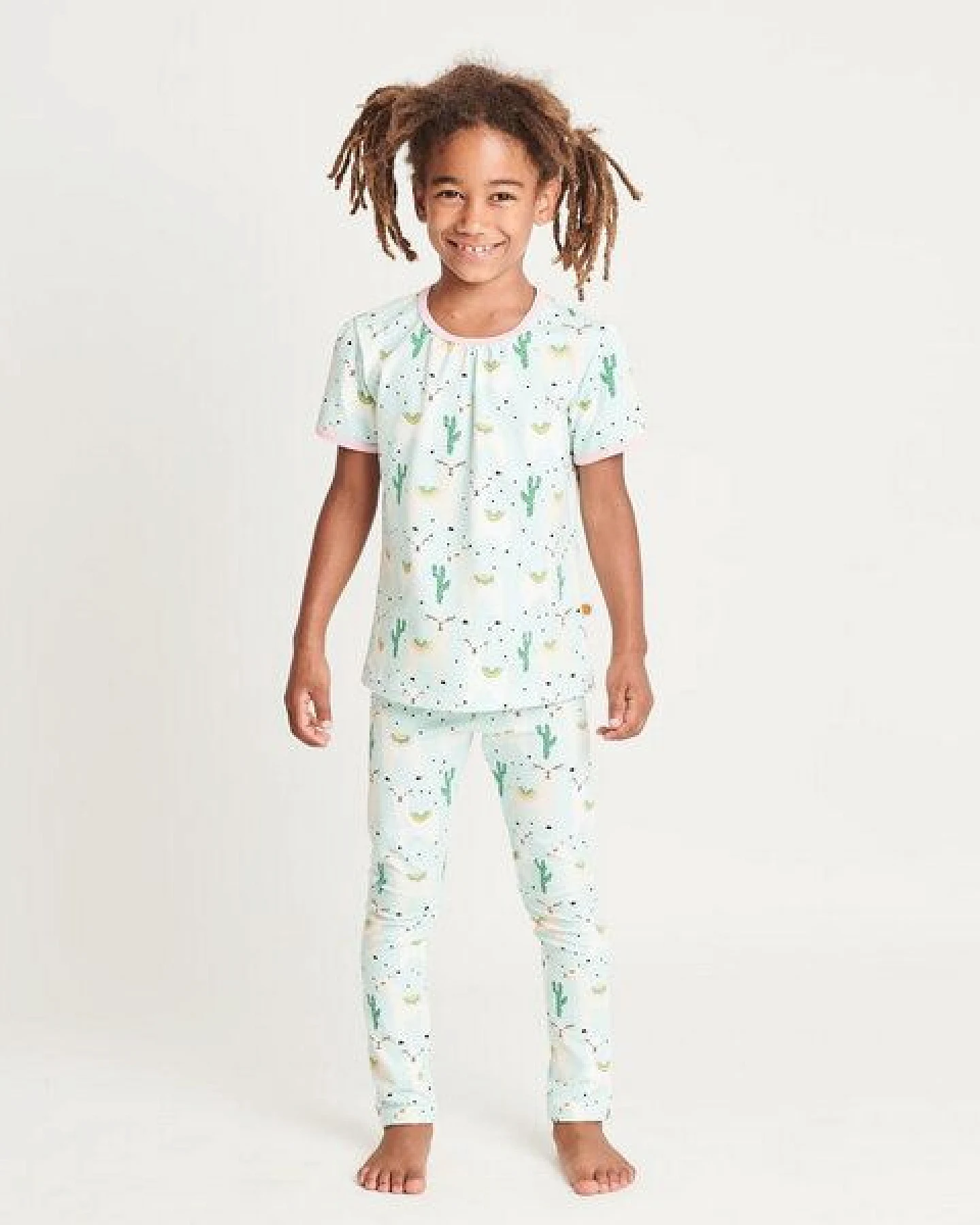 Cheeky Apple Leggings aus Bio-Baumwolle "Alpakas" – Ansicht 4