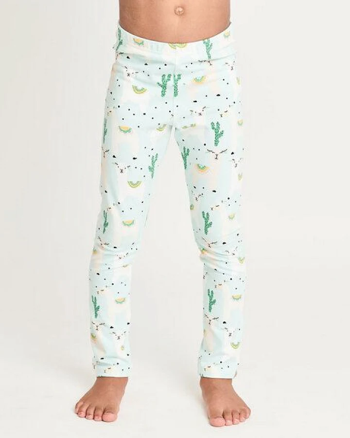 Cheeky Apple Leggings aus Bio-Baumwolle "Alpakas"