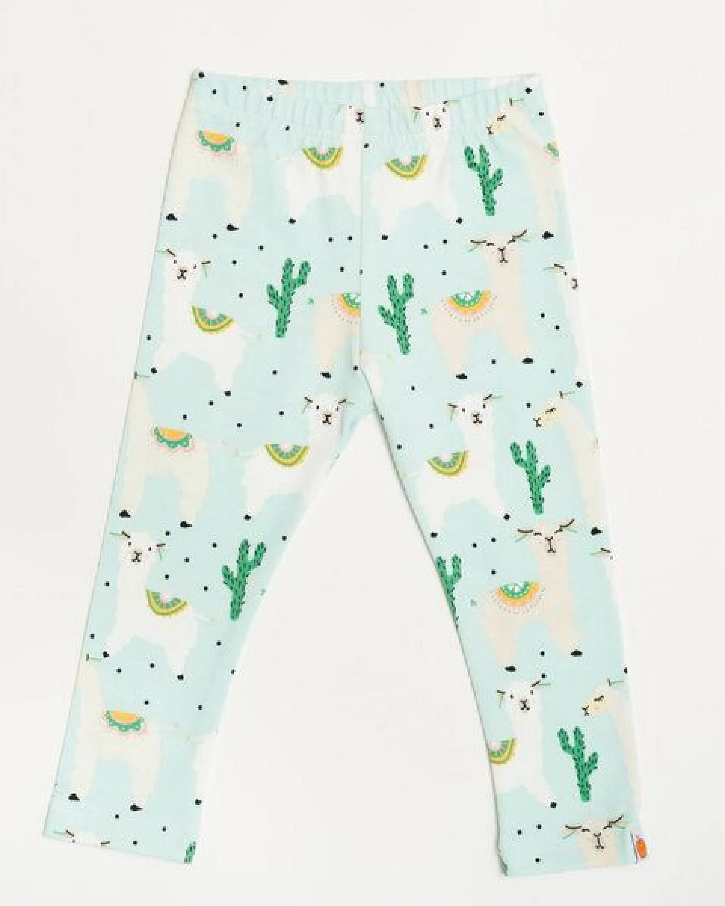 Cheeky Apple Leggings aus Bio-Baumwolle "Alpakas" – Ansicht 2