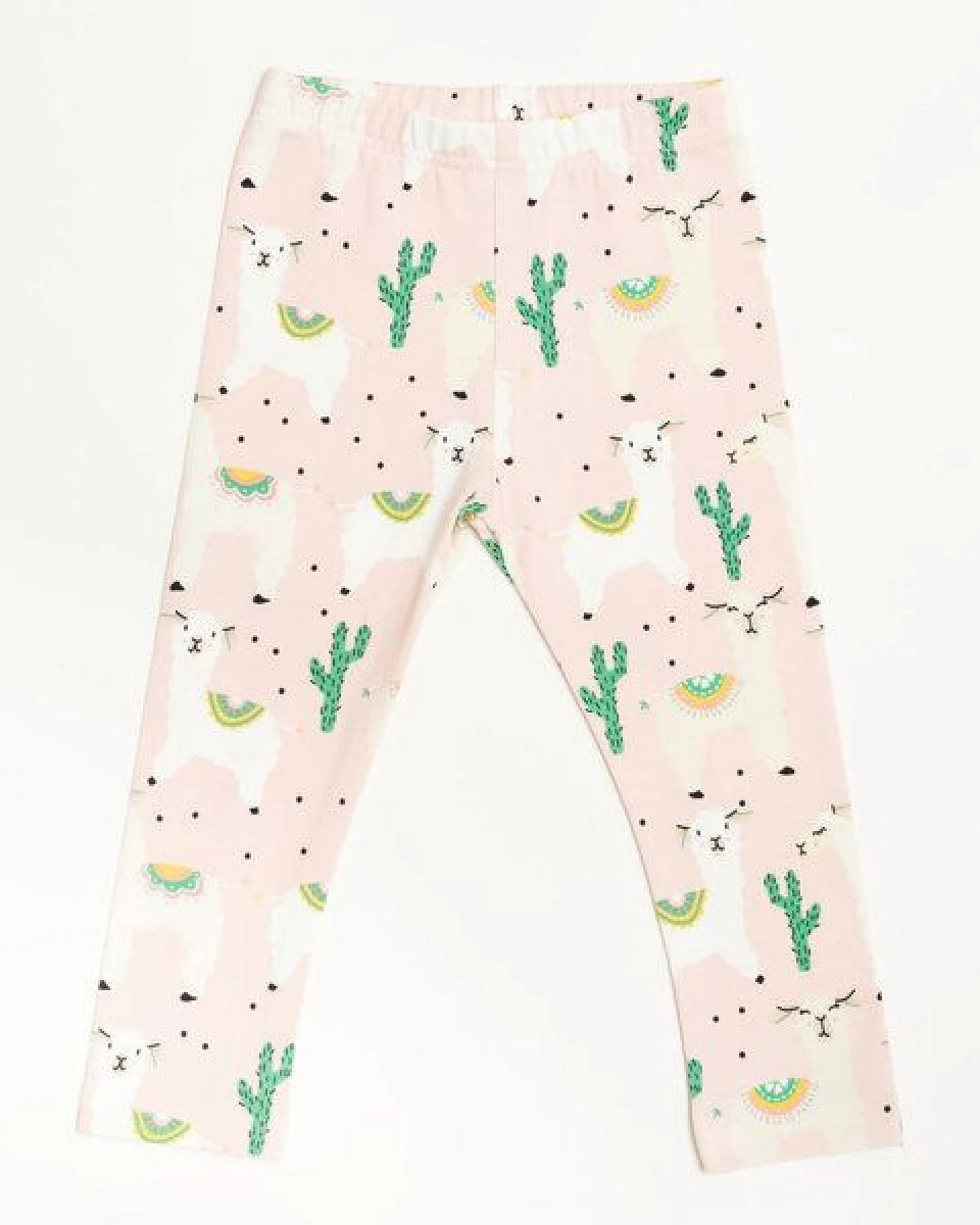 Cheeky Apple Leggings aus Bio-Baumwolle "Alpakas" – Ansicht 2
