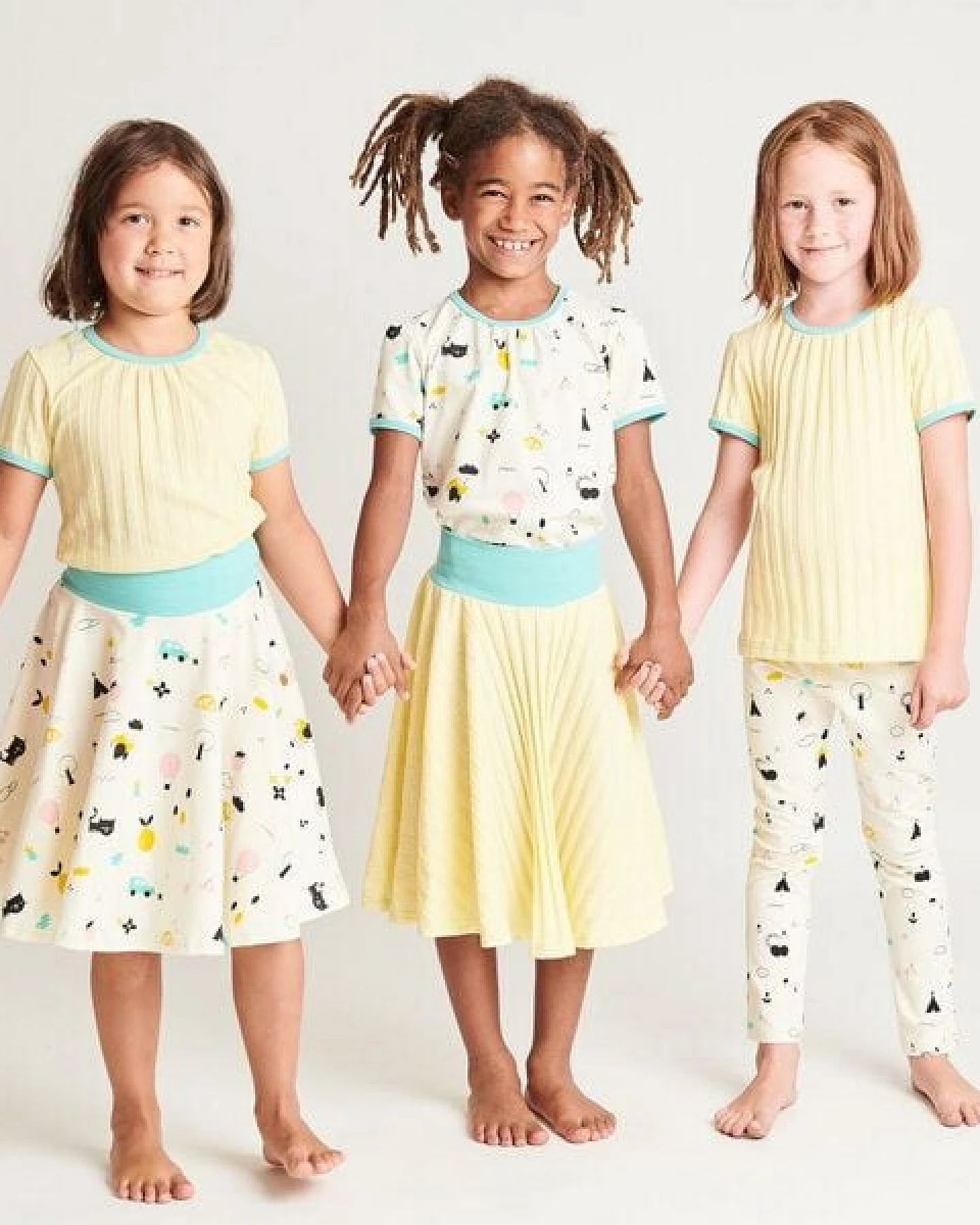 Cheeky Apple Mädchen Kurzarm-Top aus Bio-Baumwolle "Rippjersey" – Ansicht 4