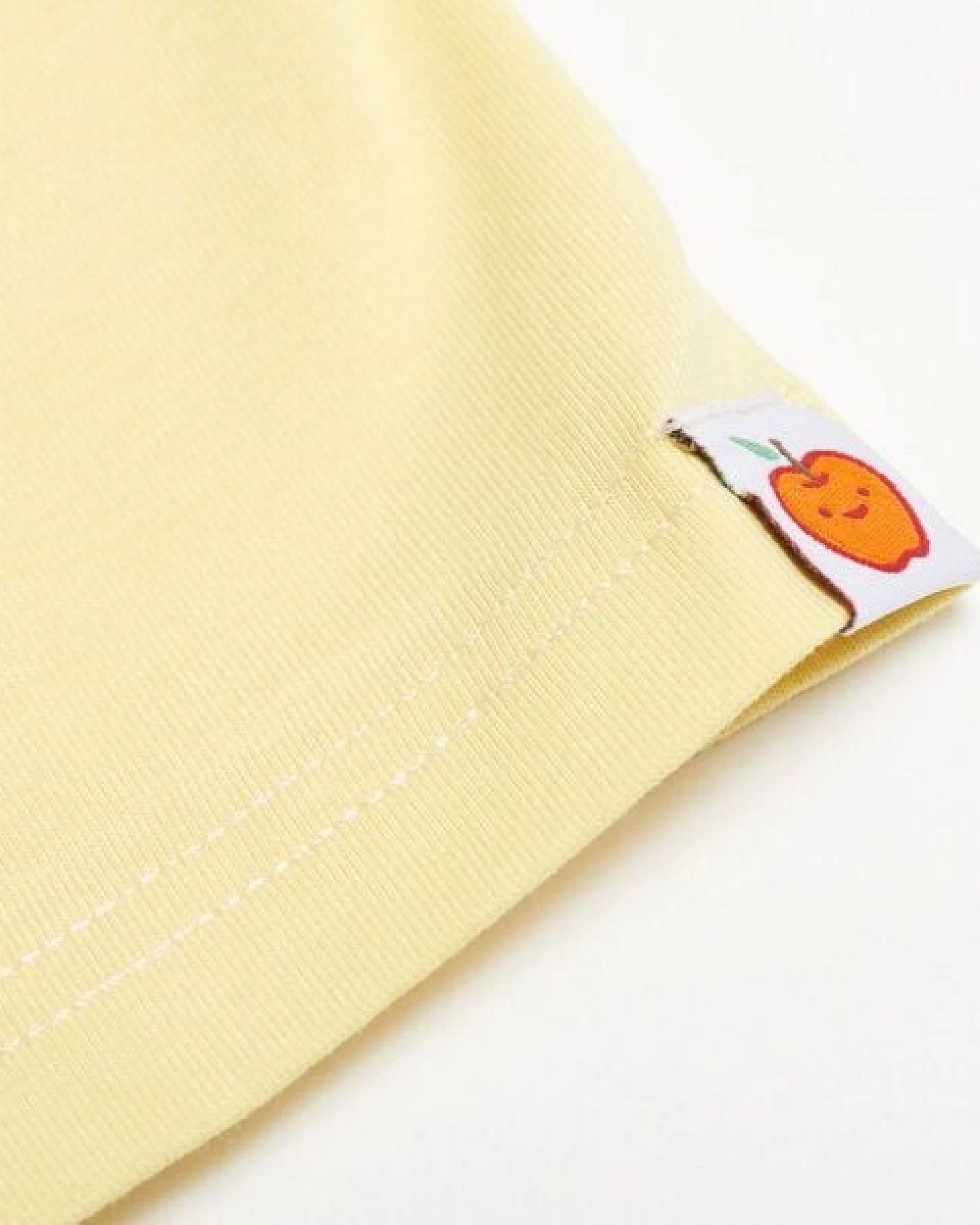 Cheeky Apple Leggings aus Bio-Baumwolle "Jersey Pastellfarben" – Ansicht 3