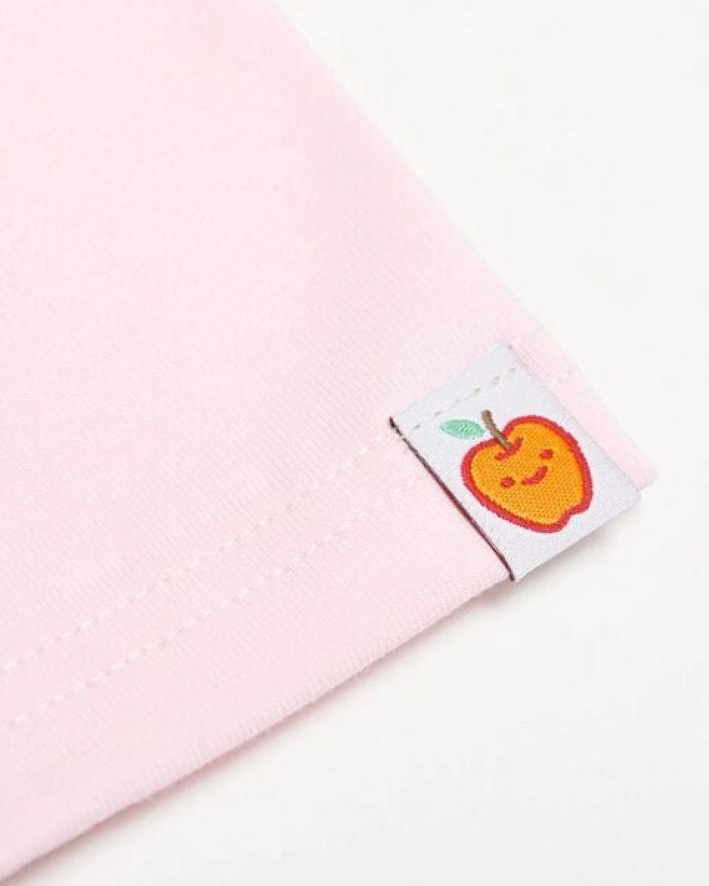 Cheeky Apple Leggings aus Bio-Baumwolle "Jersey Pastellfarben" – Ansicht 3
