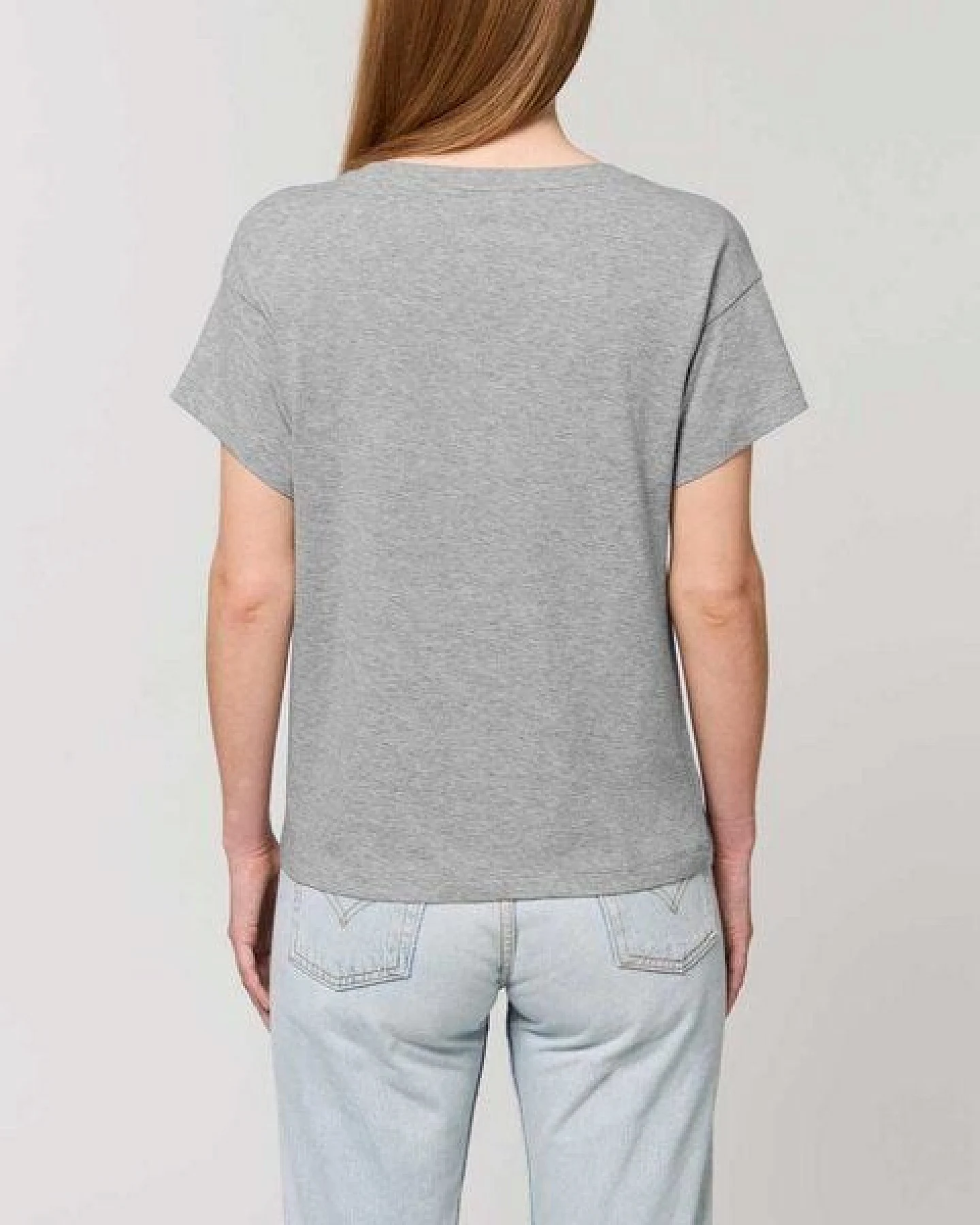 YTWOO Locker geschnittenes Damen T-Shirt aus Bio Baumwolle – Ansicht 3