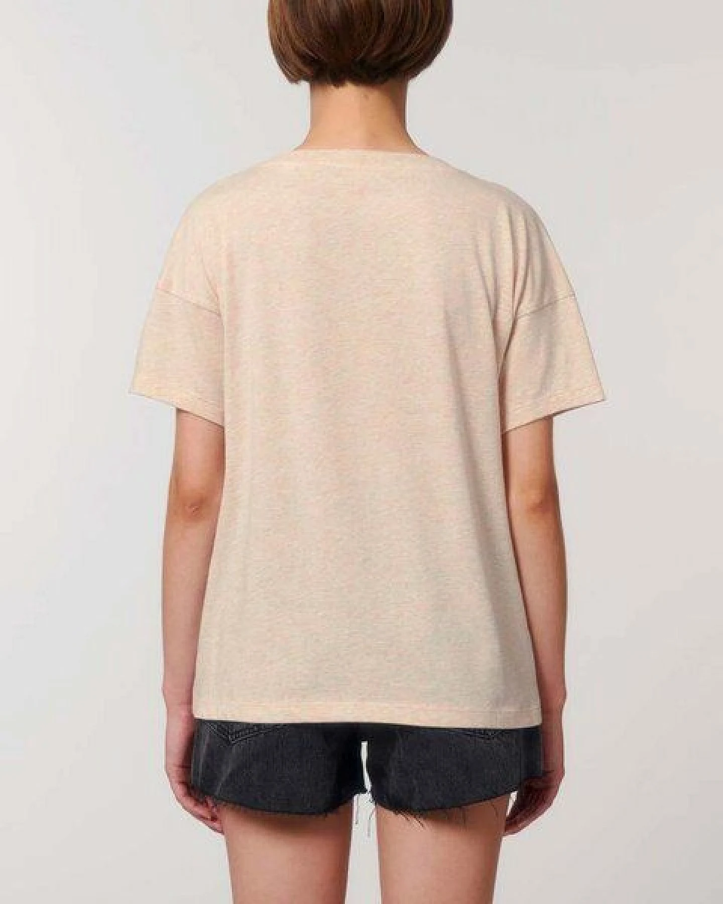 YTWOO Locker geschnittenes Damen T-Shirt aus Bio Baumwolle – Ansicht 3