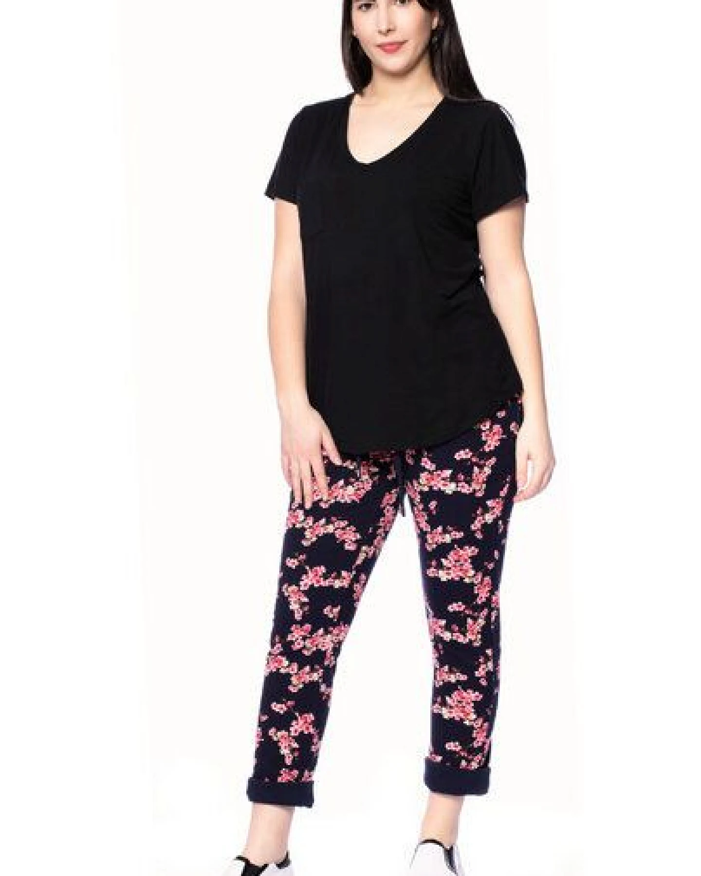 Milchshake CASSI zweilagiges Oversized Umstands- und Stillshirt aus Tencel-Modal – Ansicht 2