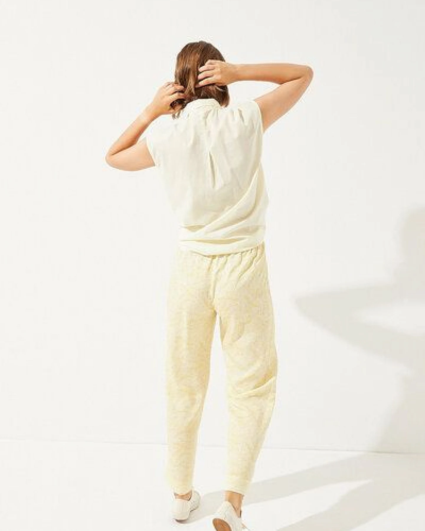 CUS Hose Natica mit Laurel Print – Ansicht 2