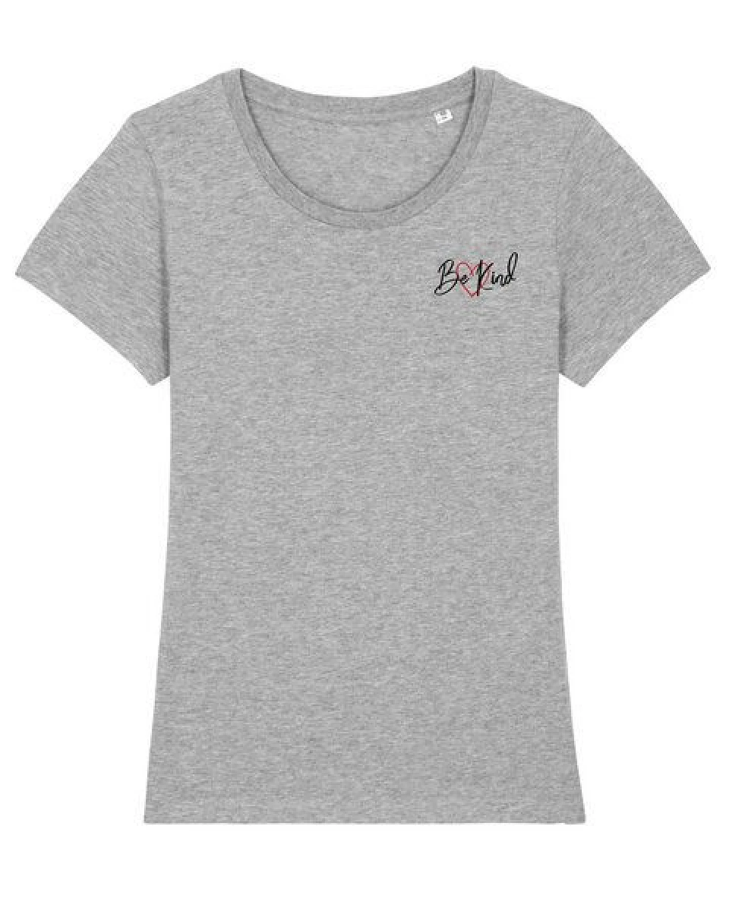 Bio Damen Rundhals T-Shirt Amorous "Be kind" von Human Family – Ansicht 2