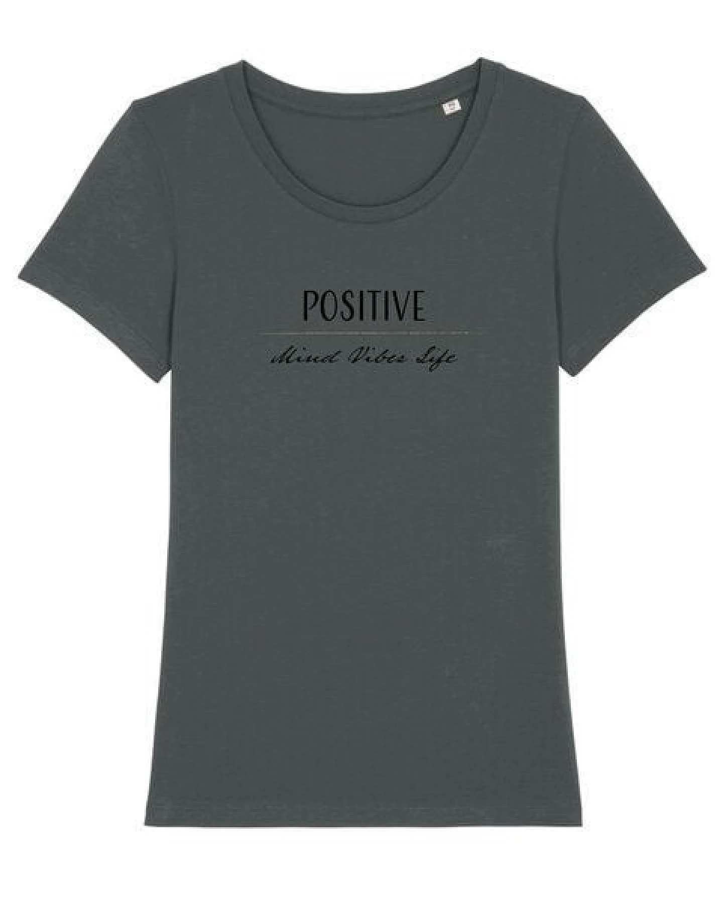 Bio Damen T-Shirt Amorous "Positive Vibes" von Human Family – Ansicht 4