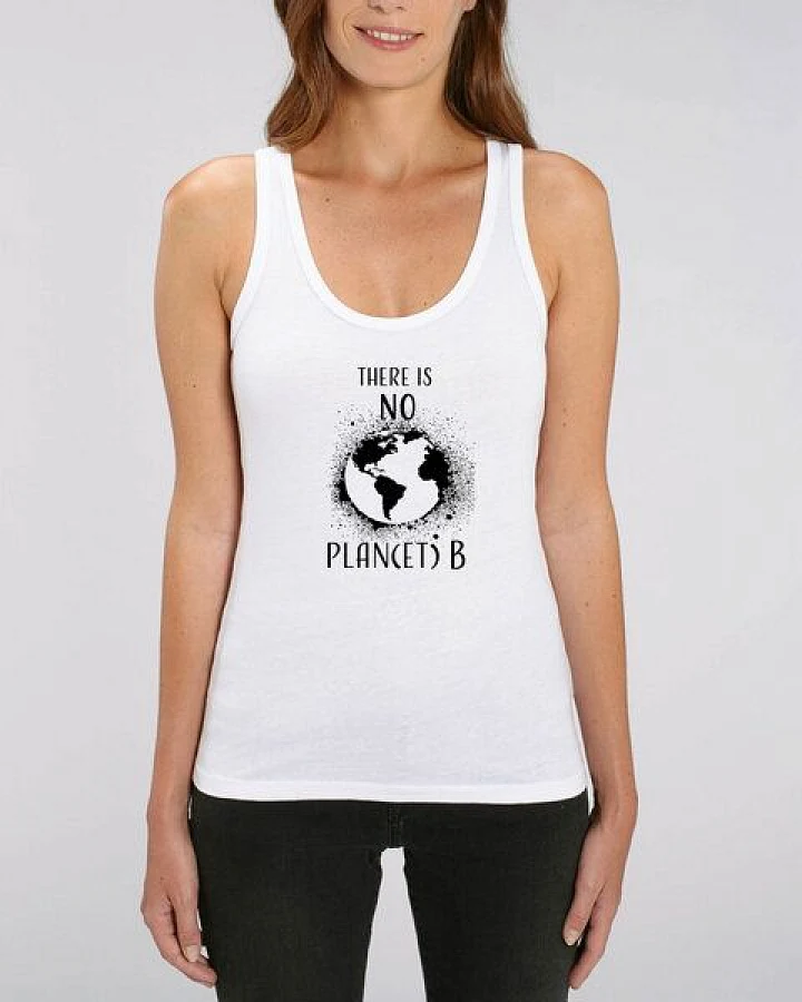 Human Family Bio Damen Sommer Tanktop - Glow "No Planet B" - weitere Farben