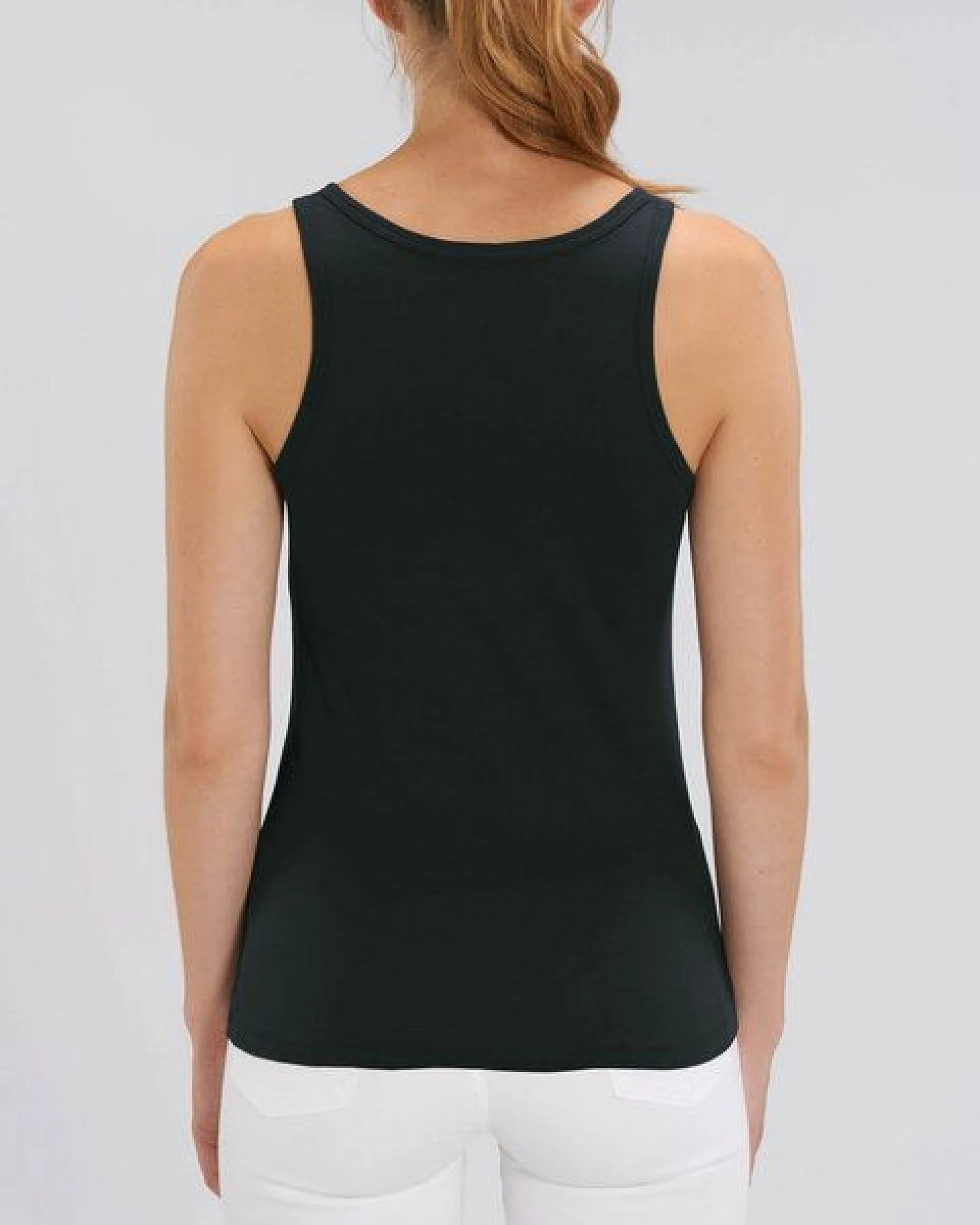 Human Family Bio Damen Sommer Tanktop - Glow "No Planet B" - weitere Farben – Ansicht 2