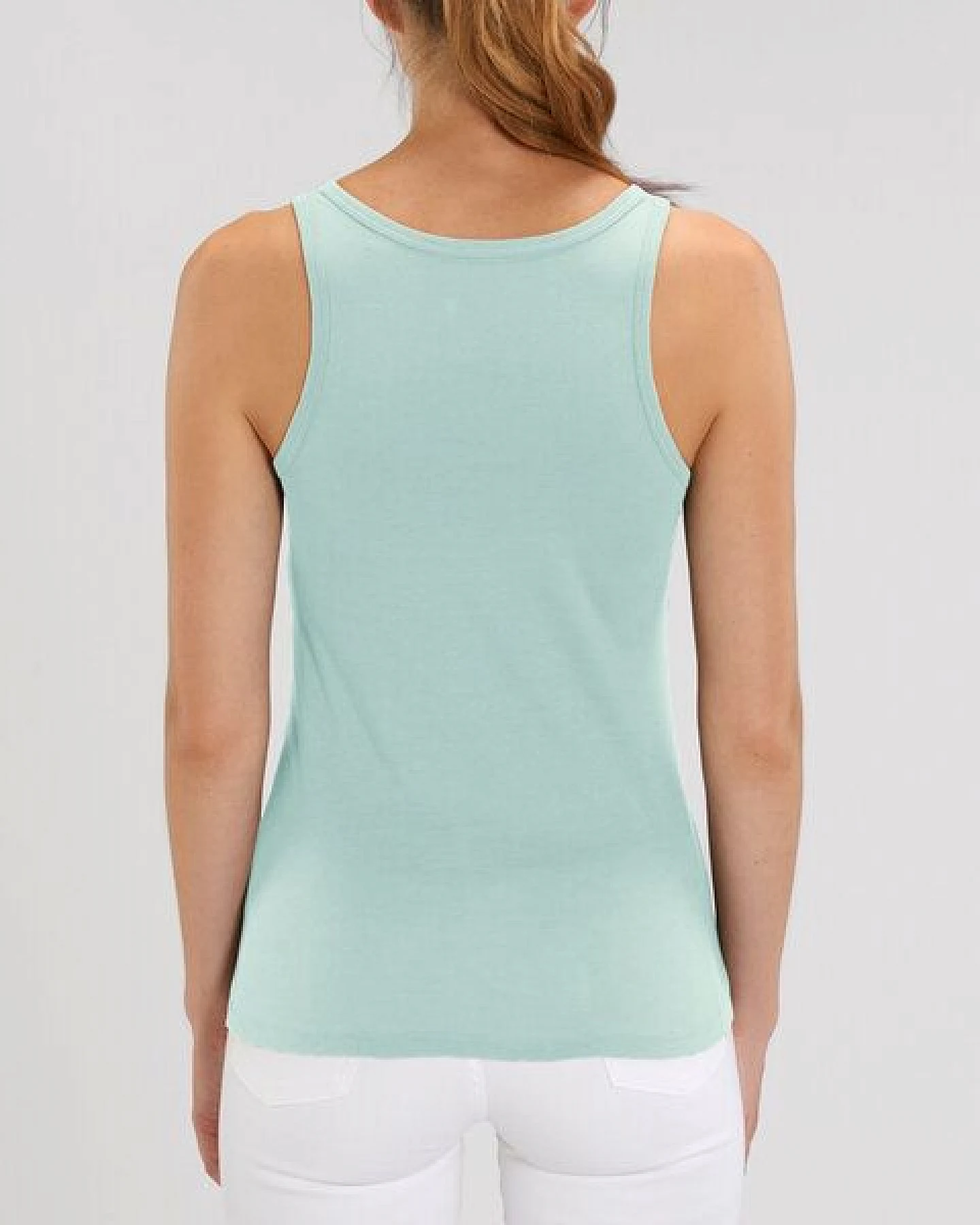 Human Family Bio Damen Sommer Tanktop - Glow "No Planet B" - weitere Farben – Ansicht 2