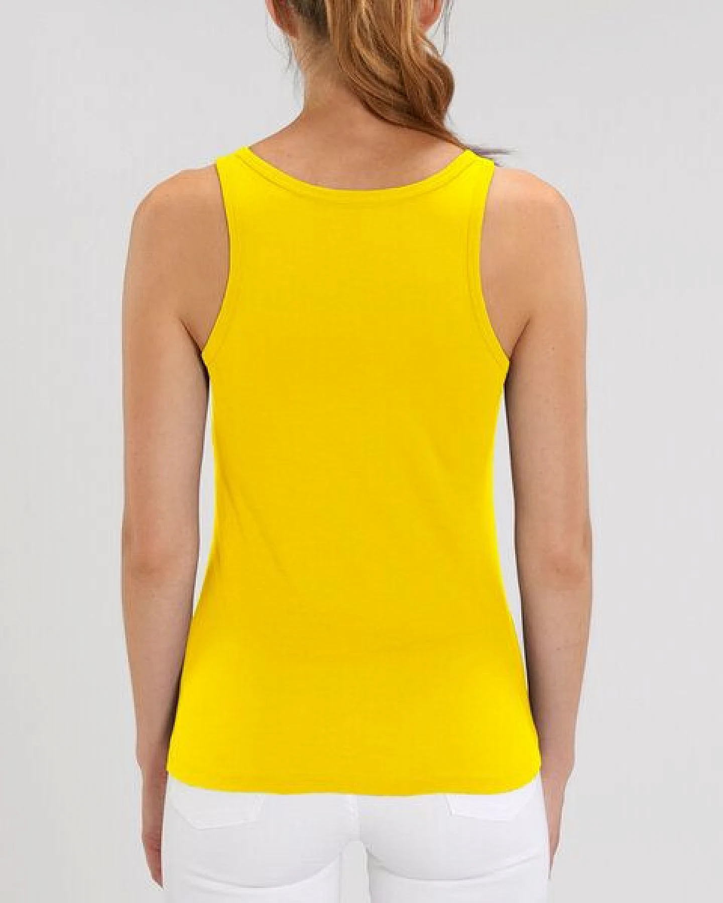 Human Family Bio Damen Sommer Tanktop - Glow "No Planet B" - weitere Farben – Ansicht 2