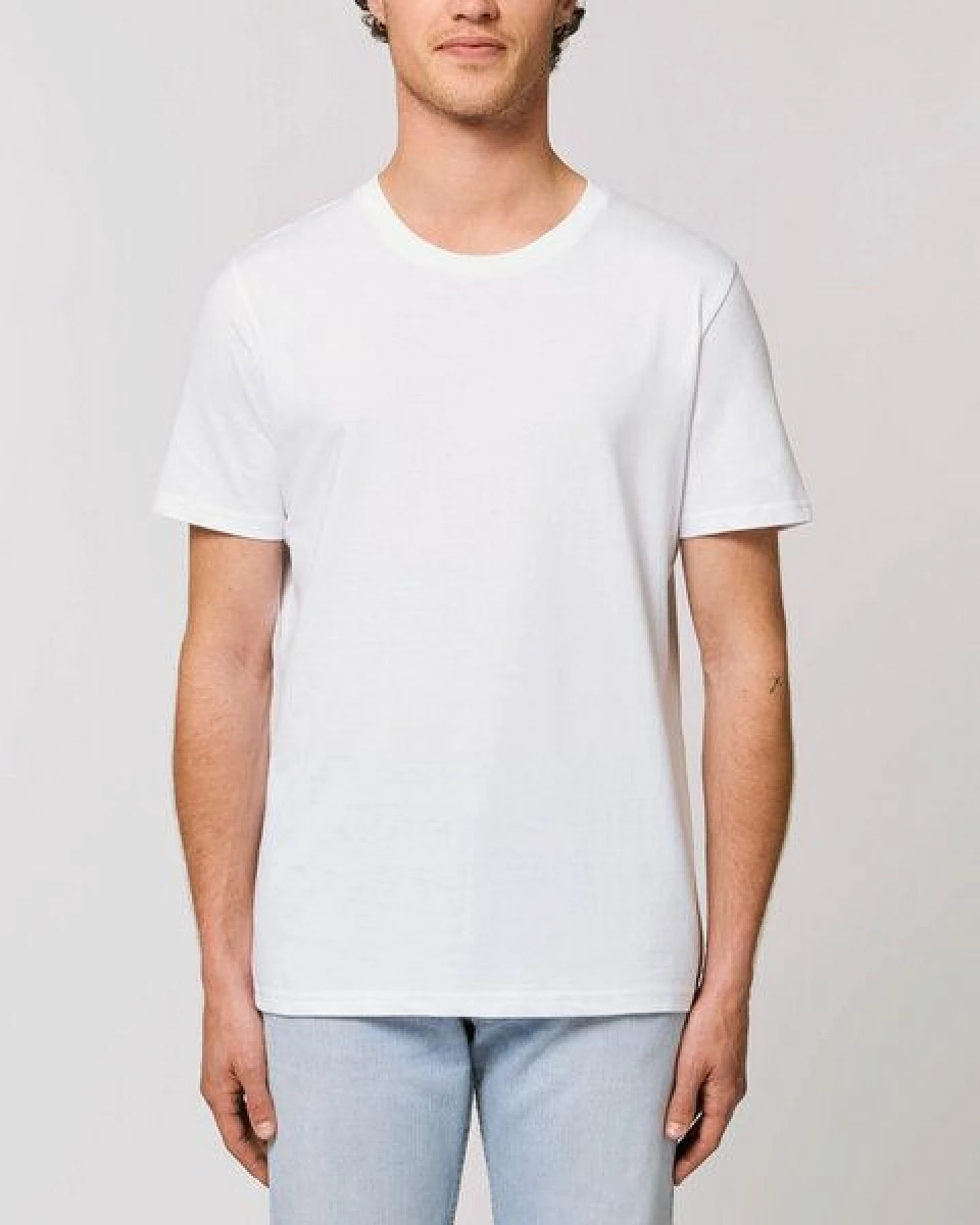 Human Family Bio Unisex Rundhals T-Shirt "Create - Positive Vibes" – Ansicht 3