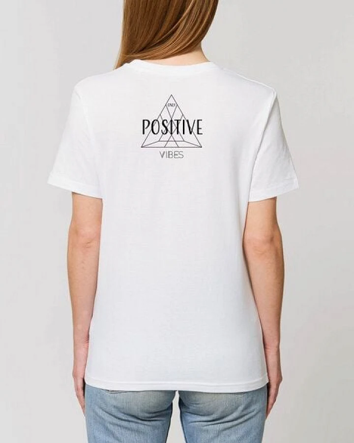 Human Family Bio Unisex Rundhals T-Shirt "Create - Positive Vibes"
