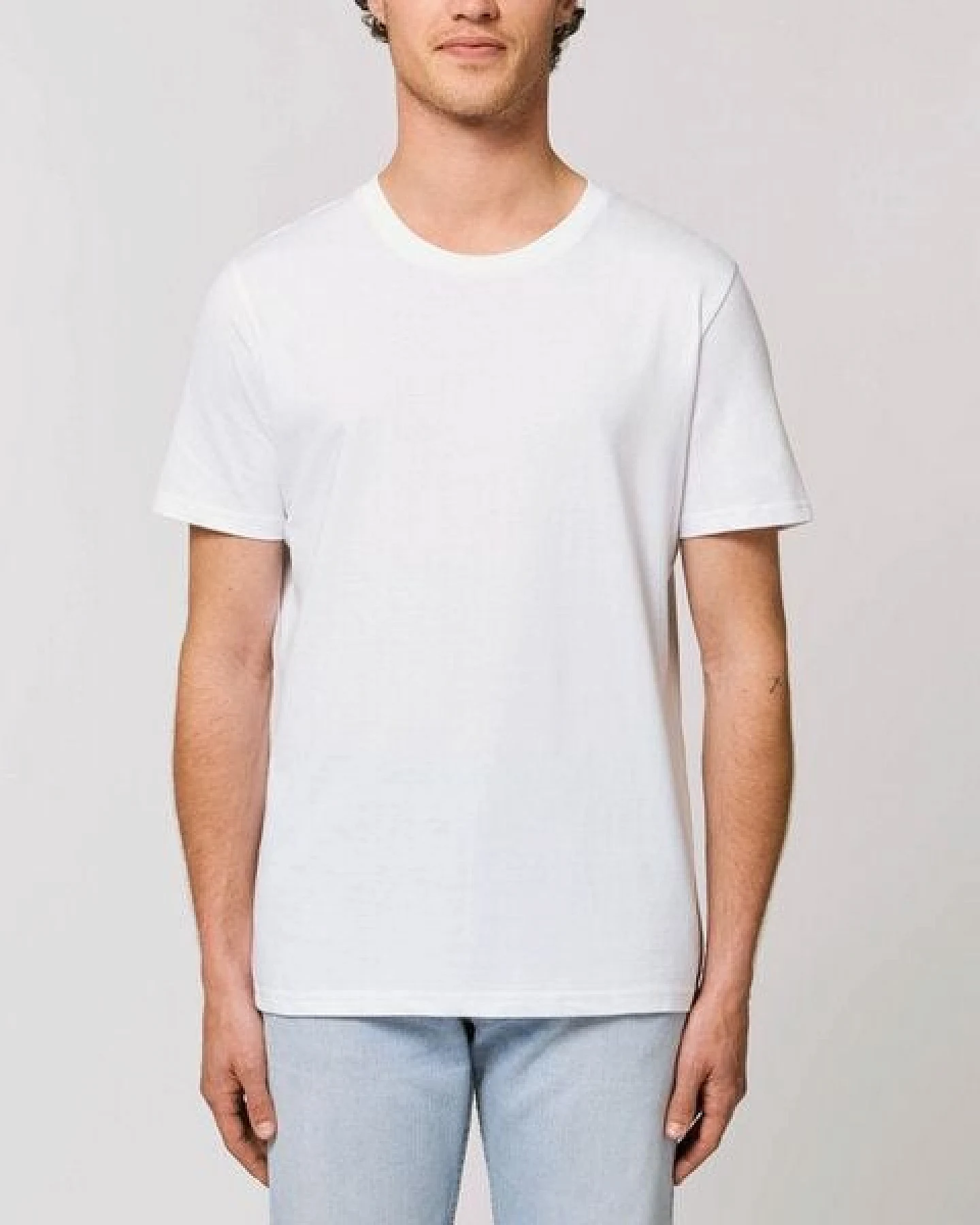 Human Family Bio Unisex Rundhals T-Shirt "Create - Positive Vibes" – Ansicht 3
