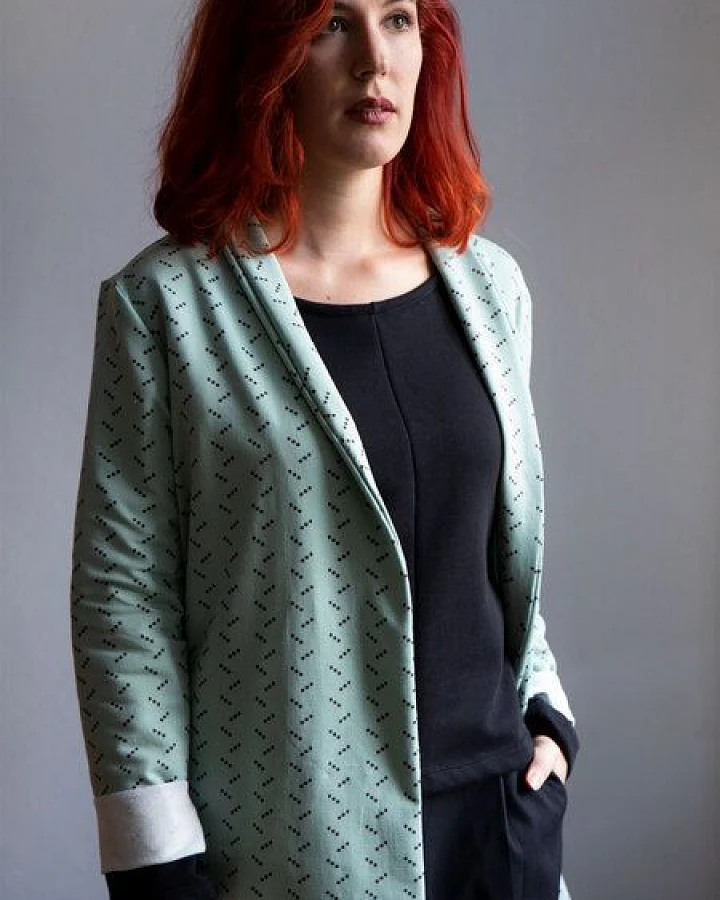 Ecostories Cardigan Punkt aus 100% Biobaumwolle