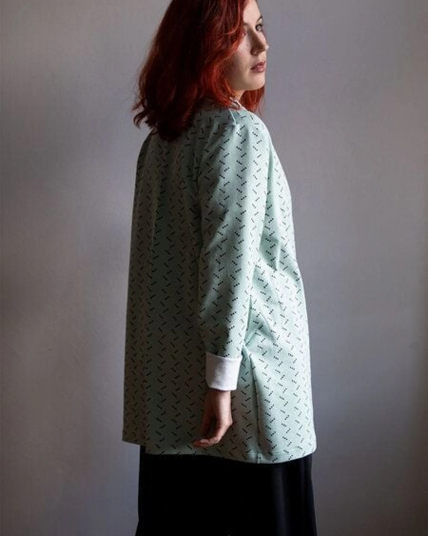 Ecostories Cardigan Punkt aus 100% Biobaumwolle – Ansicht 4