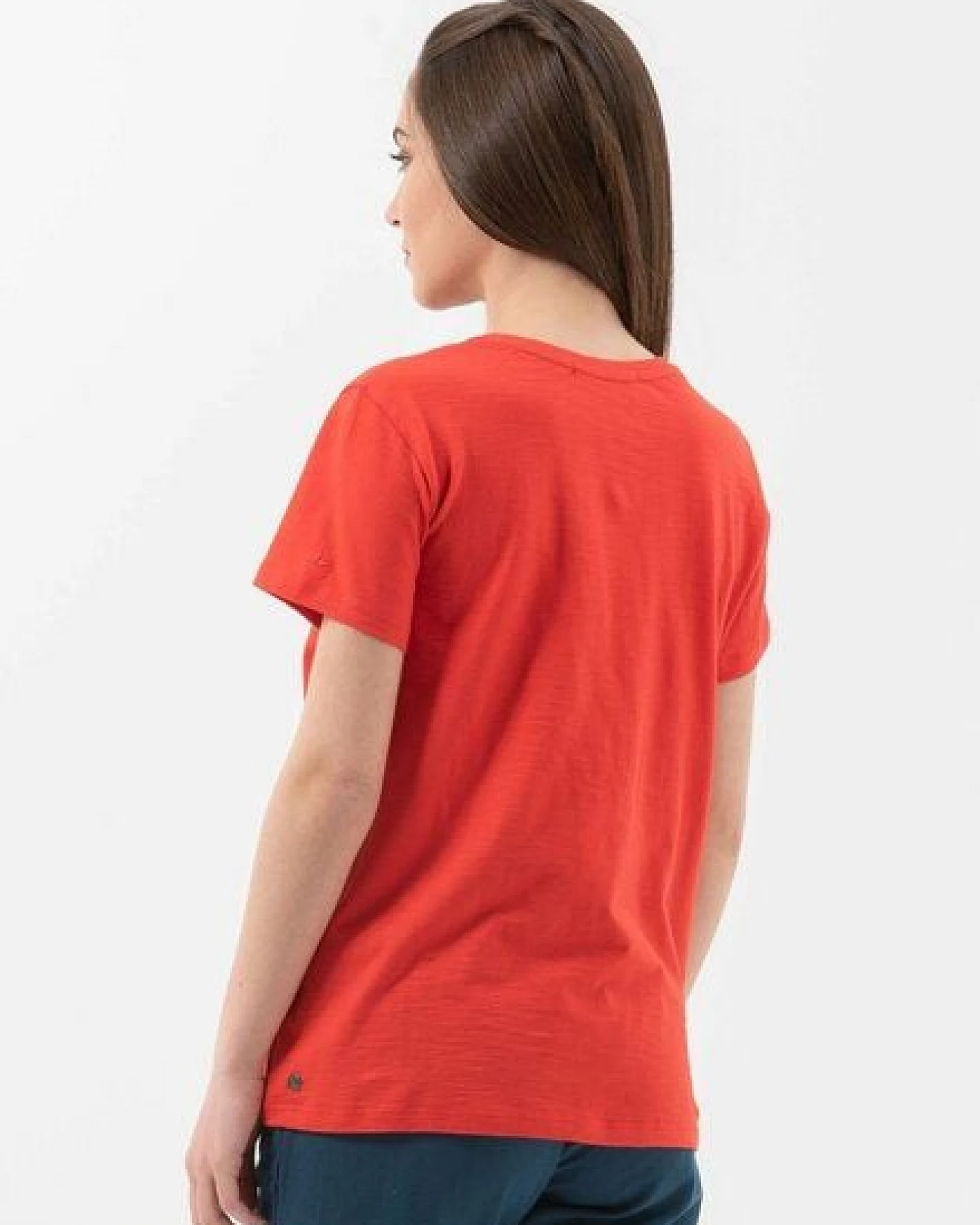ORGANICATION T-Shirt aus Bio-Baumwolle mit Popcorn-Print – Ansicht 4