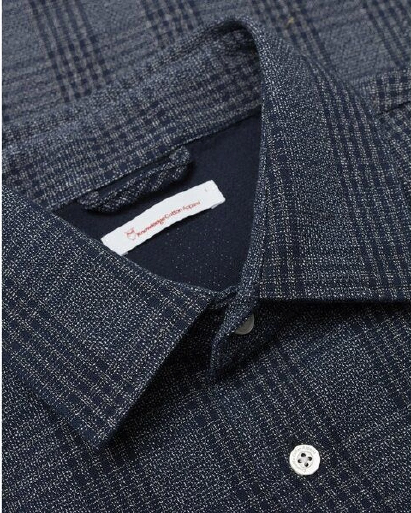 KnowledgeCotton Apparel Long Sleeve Checked Heavy Shirt – Ansicht 2