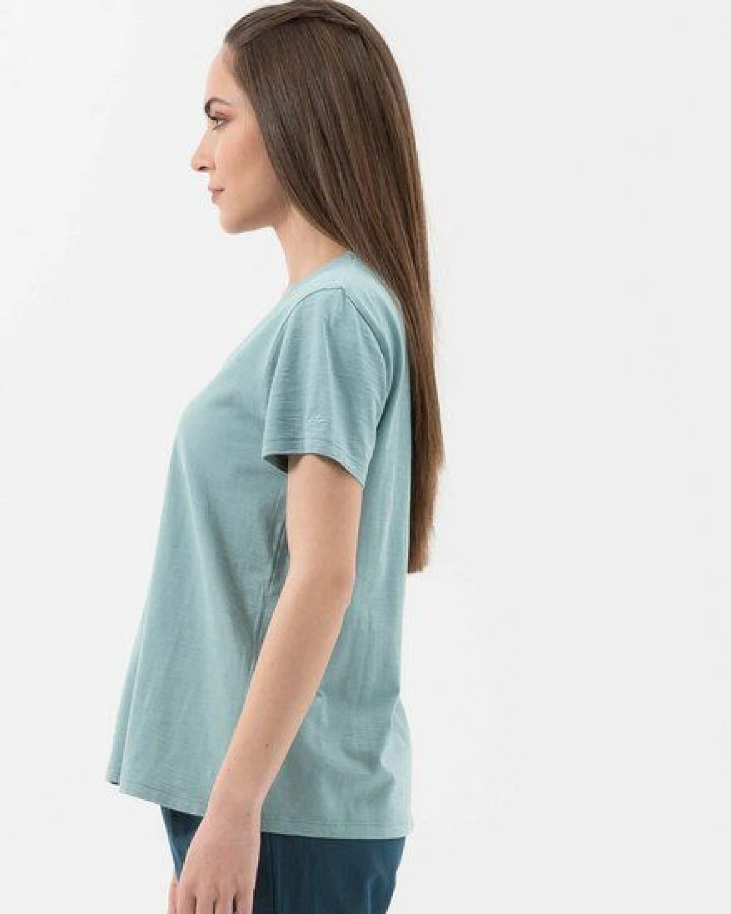 ORGANICATION T-Shirt aus Bio-Baumwolle mit Schmetterling-Print – Ansicht 3