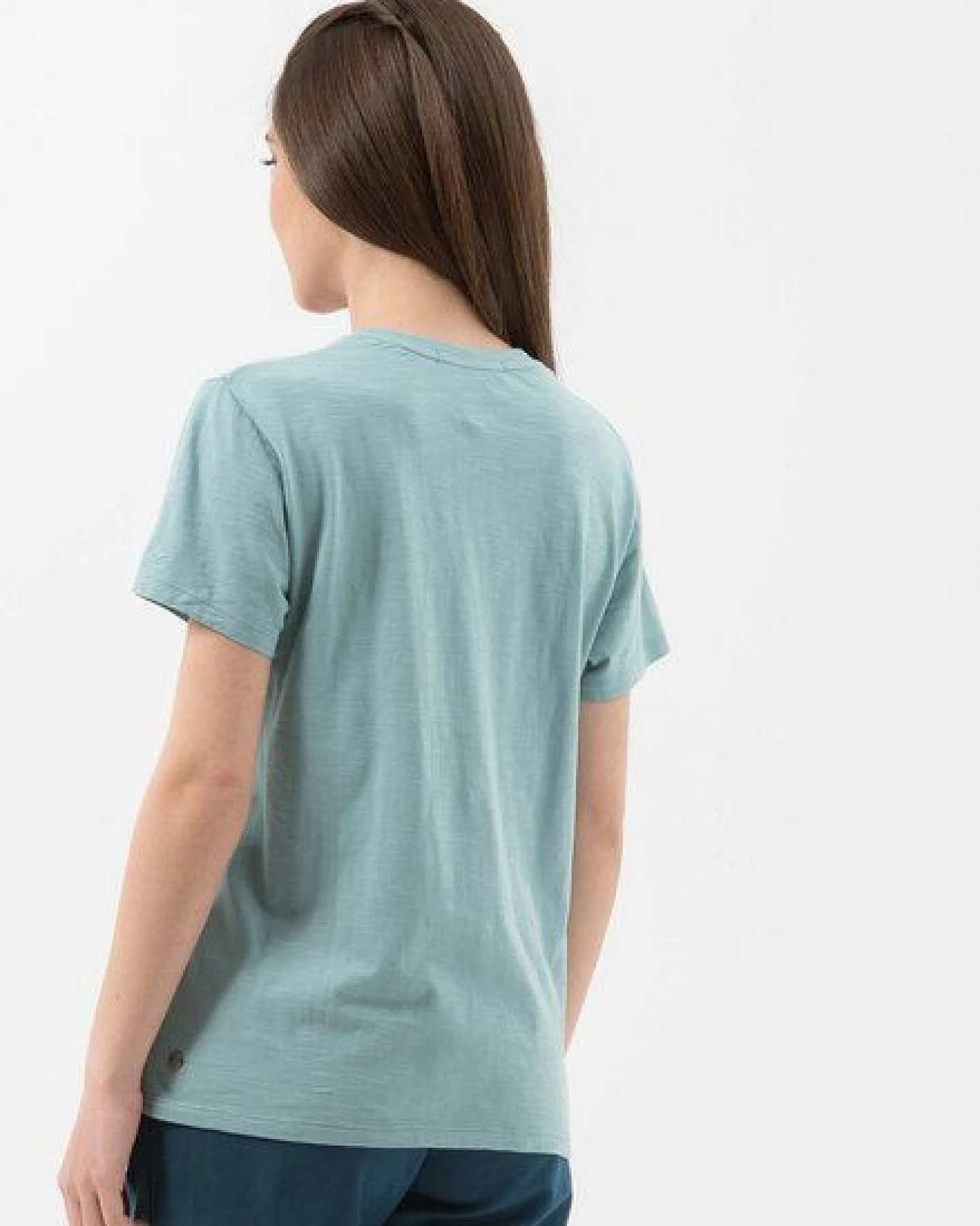ORGANICATION T-Shirt aus Bio-Baumwolle mit Schmetterling-Print – Ansicht 4