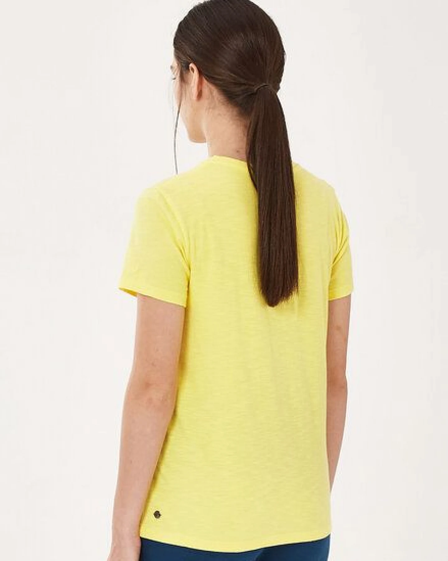 ORGANICATION T-Shirt aus Bio-Baumwolle mit Text-Print – Ansicht 4