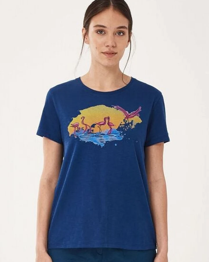 ORGANICATION T-Shirt aus Bio-Baumwolle mit Print