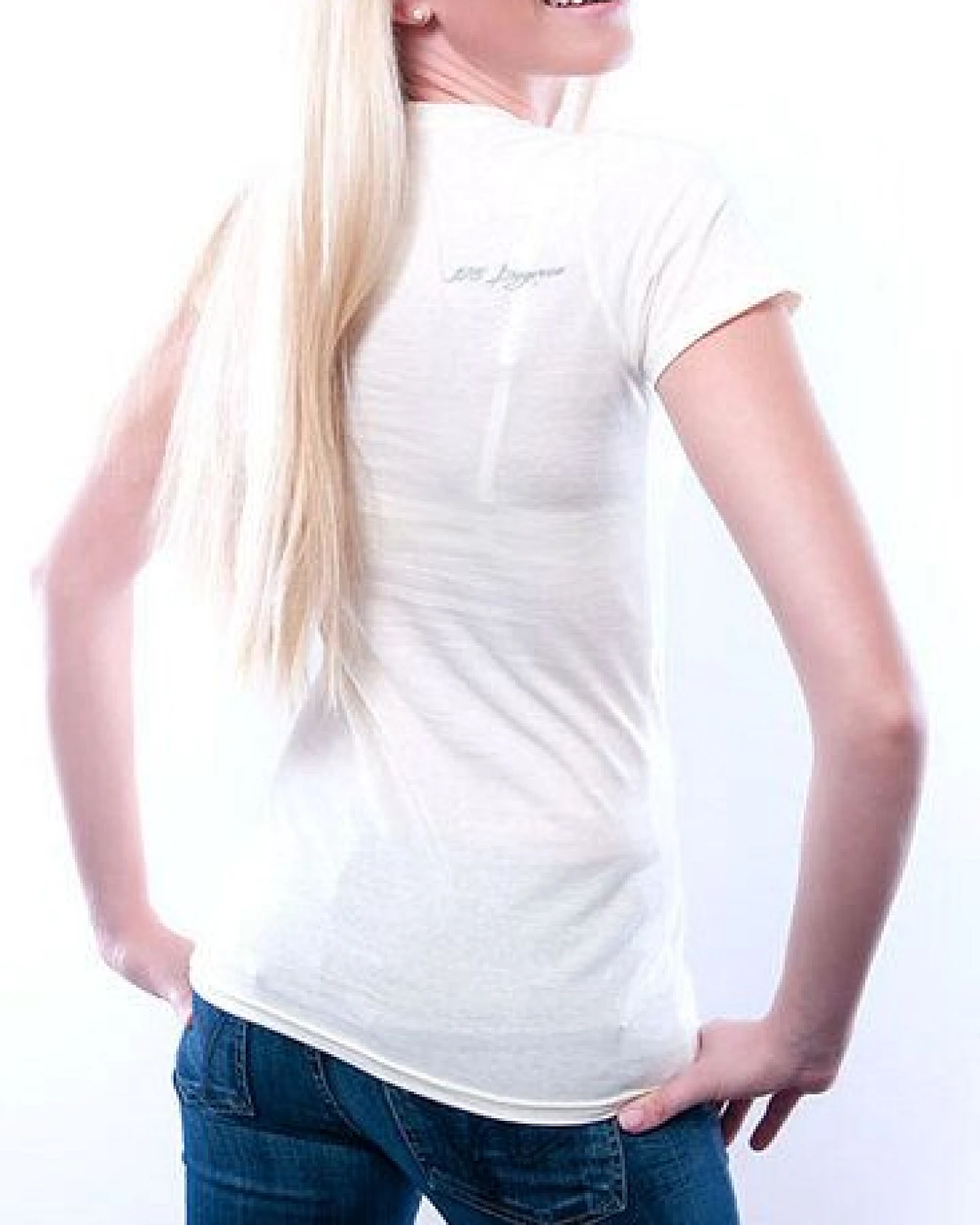 108 Degrees Summer Feelings T-Shirt ecru – Ansicht 2