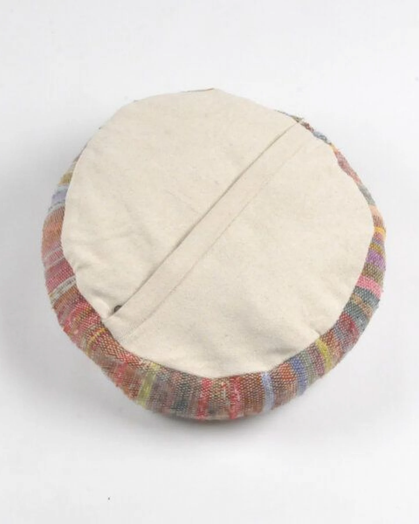 HH Meditationskissen aus Recycle-Sari von Himal Hemp – Ansicht 3