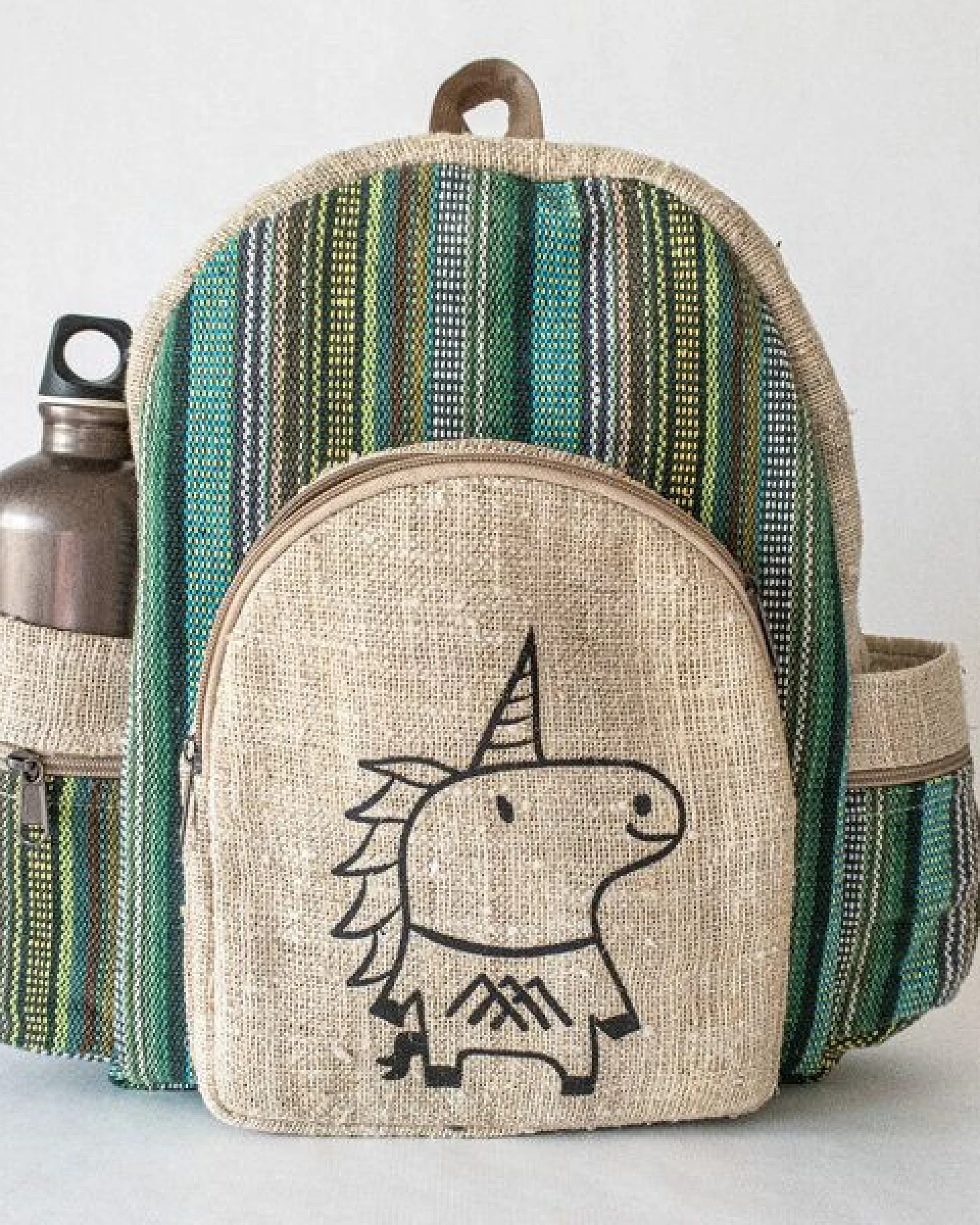 HH Rucksack UNICORN aus Hanf von Himal Hemp (Backpack Medium) – Ansicht 2