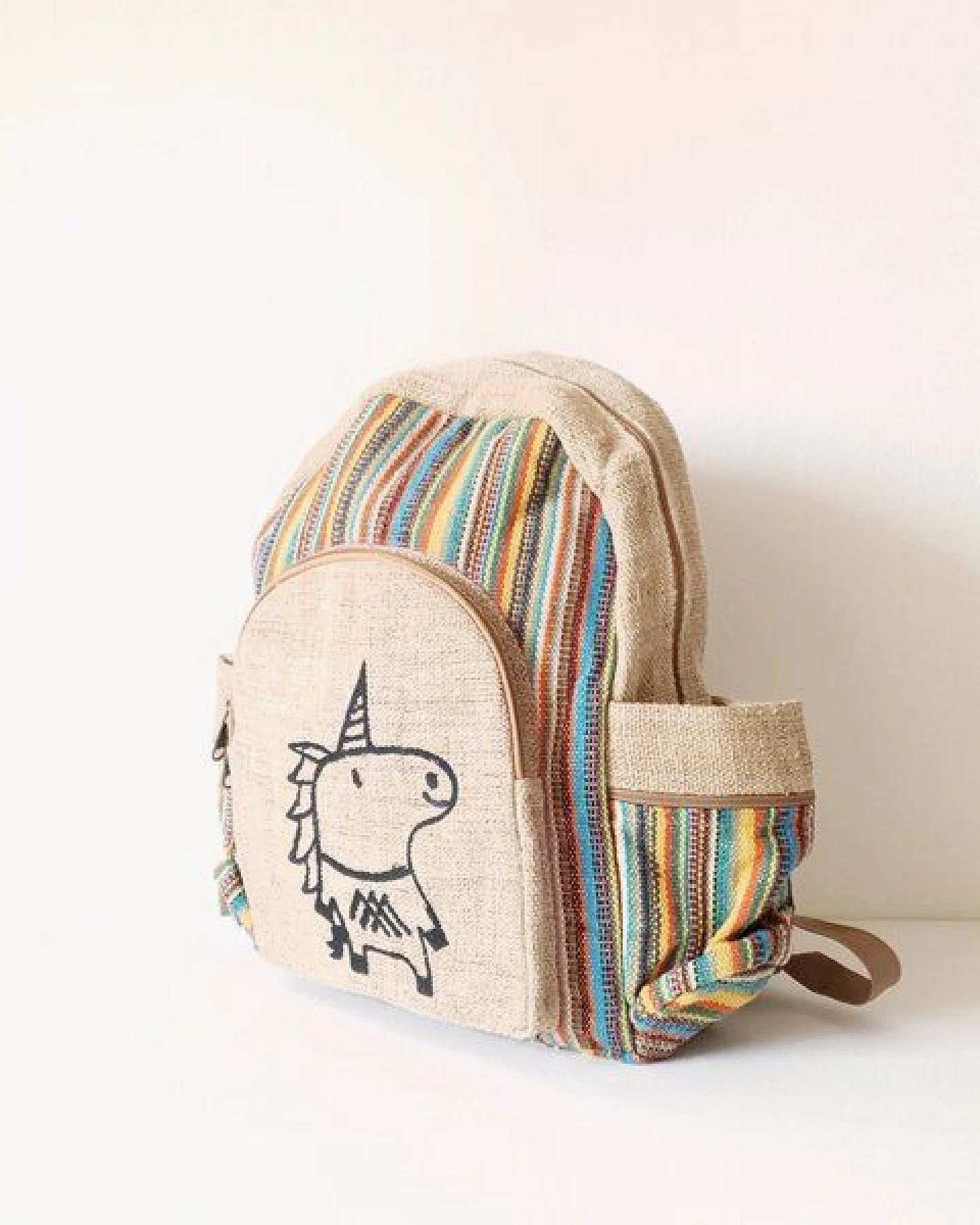 HH Rucksack UNICORN aus Hanf von Himal Hemp (Backpack Medium) – Ansicht 3