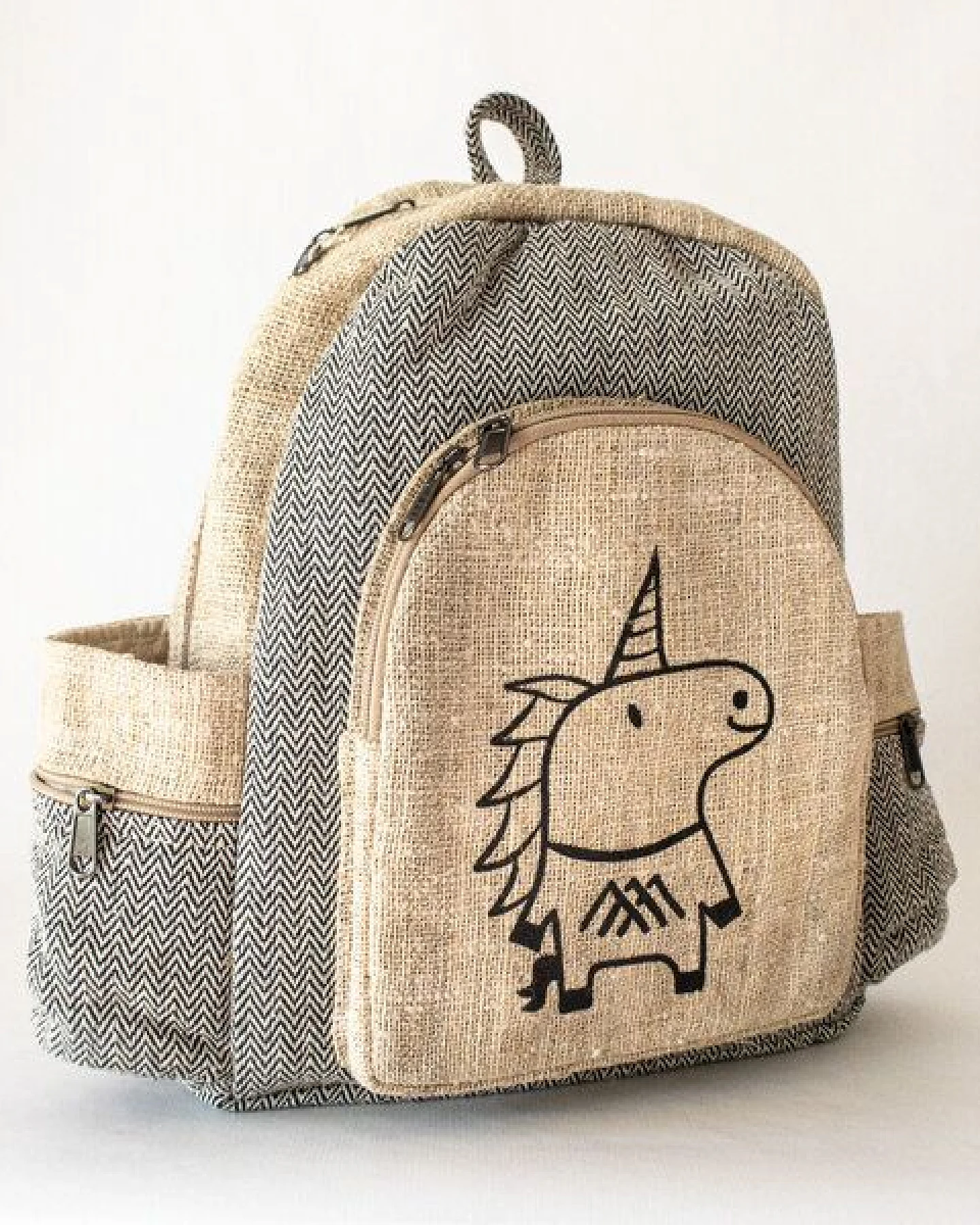 HH Rucksack UNICORN aus Hanf von Himal Hemp (Backpack Medium) – Ansicht 3