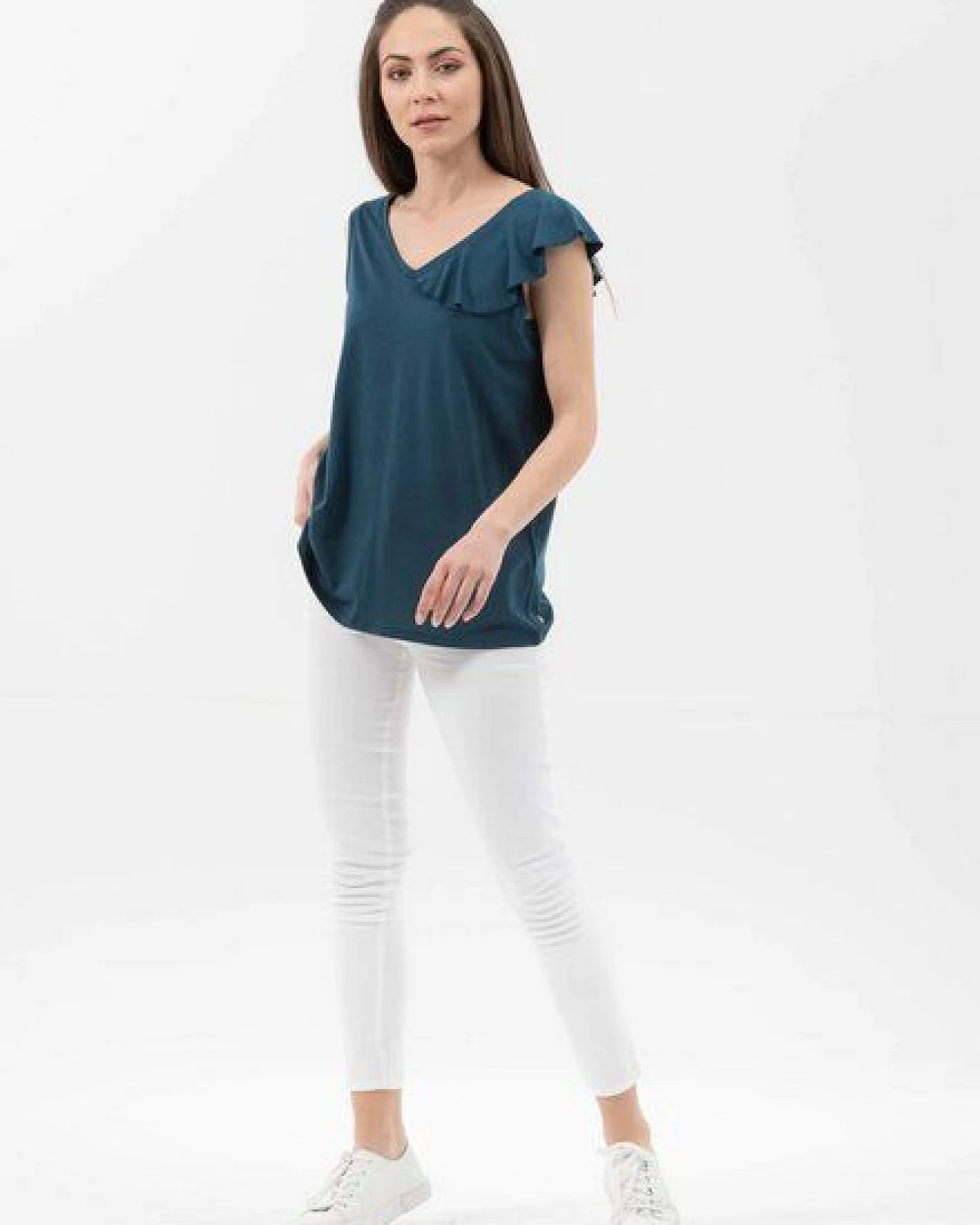 ORGANICATION Top aus Tencel-Bio-Baumwolle Mix – Ansicht 2