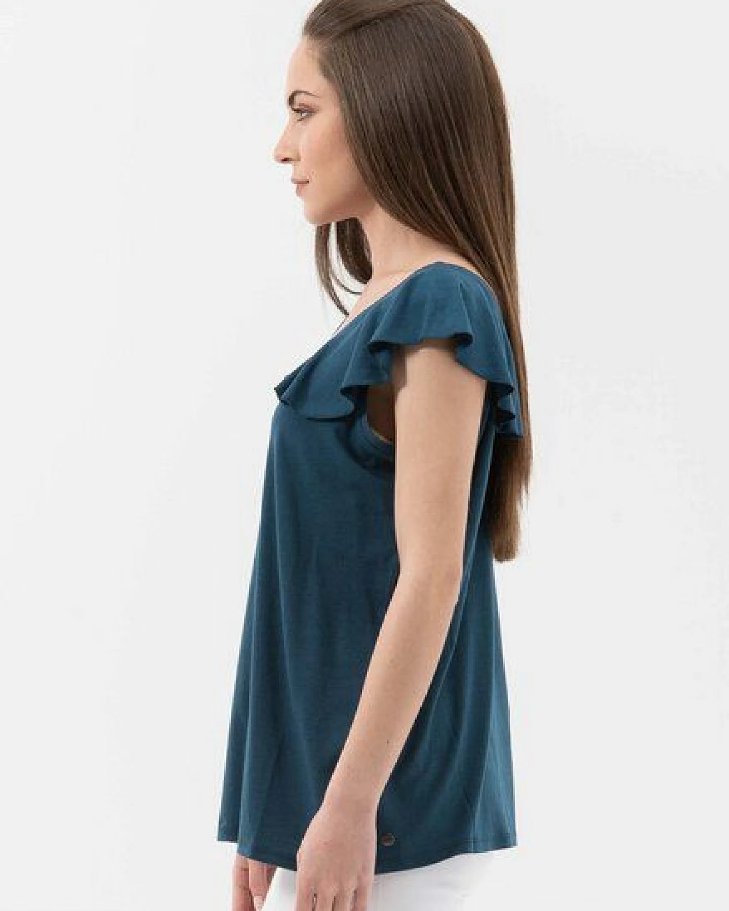 ORGANICATION Top aus Tencel-Bio-Baumwolle Mix – Ansicht 3