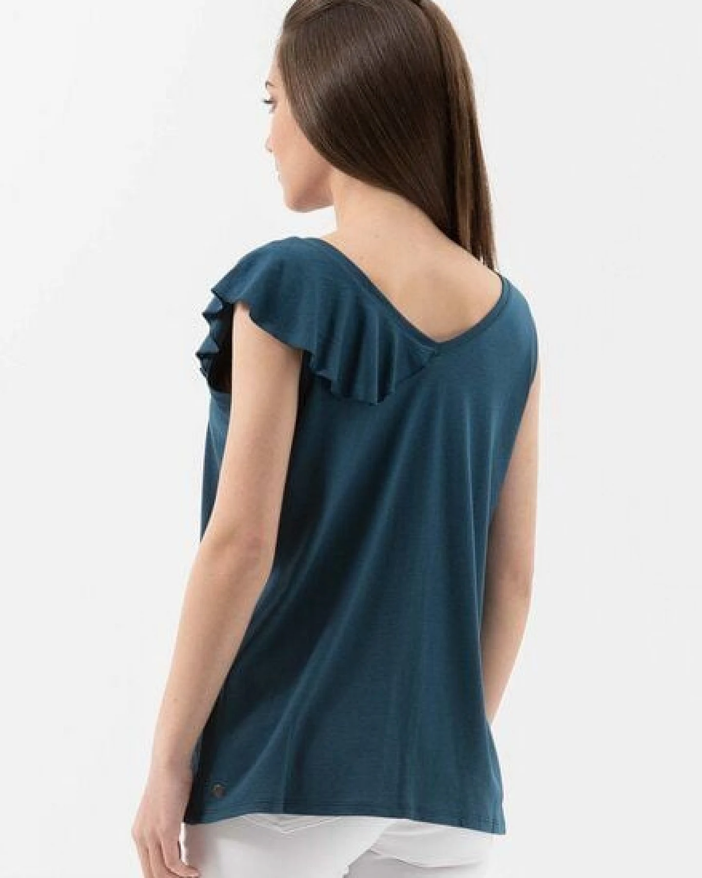 ORGANICATION Top aus Tencel-Bio-Baumwolle Mix – Ansicht 4