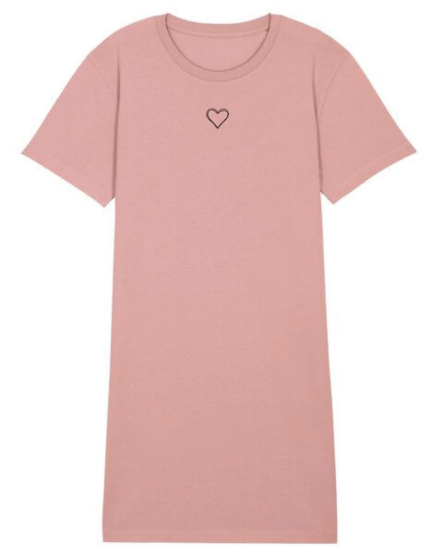 Human Family Kurzärmeliges Bio Damen T-Shirt-Kleid "Streetlove" – Ansicht 3